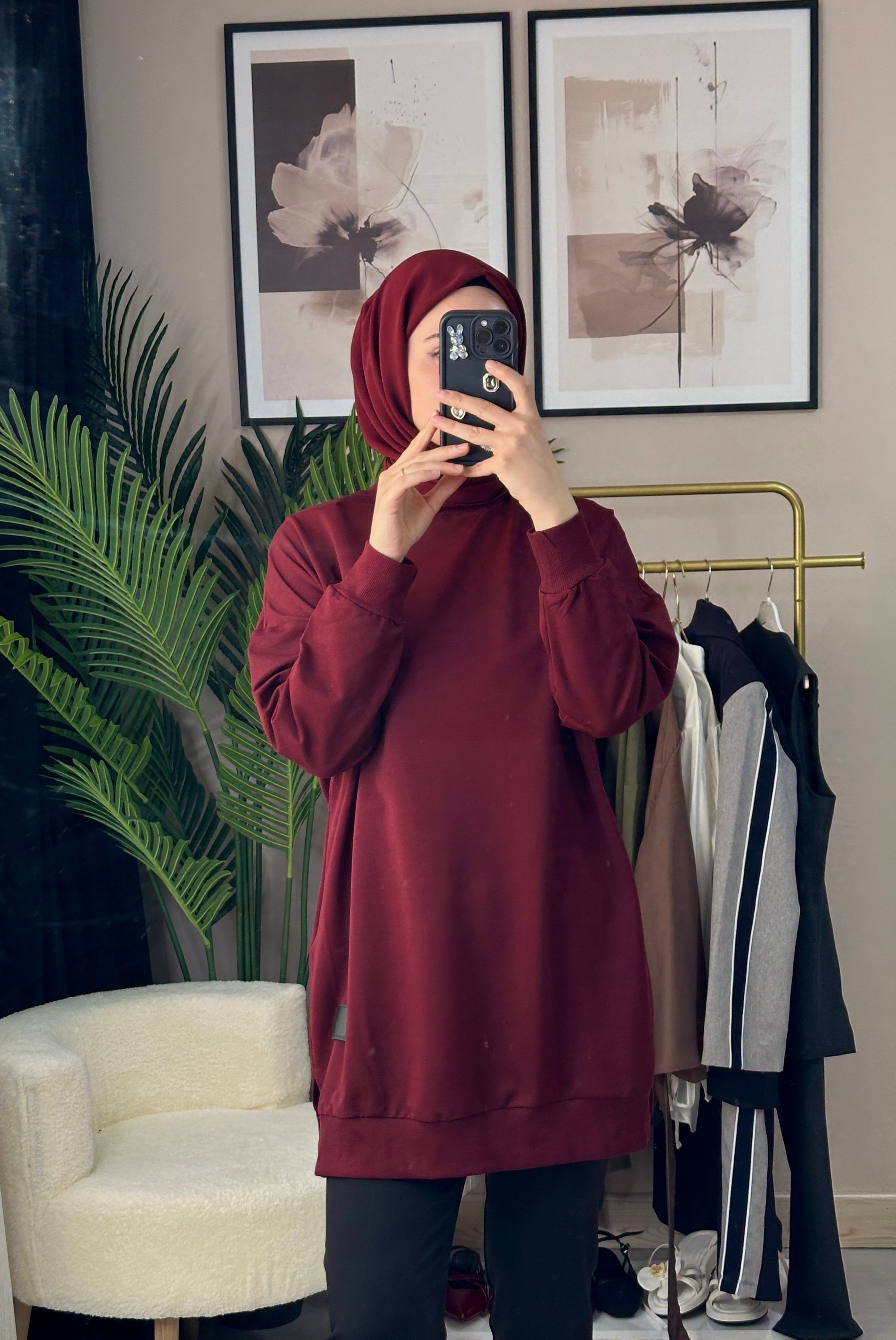 Basic Tunic - BORDO