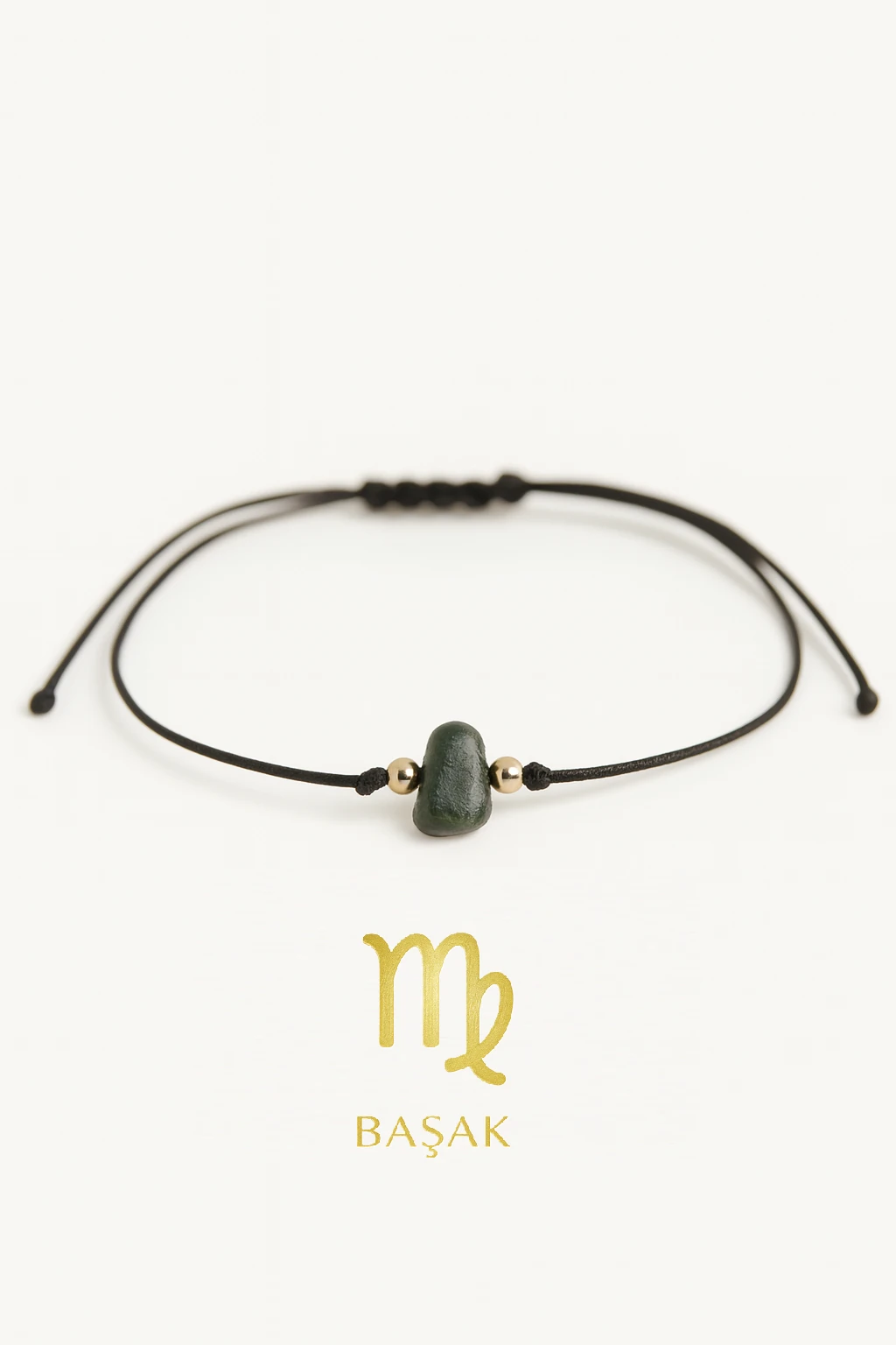 Başak Burcu Doğal Taş Bileklik – Sitrin, Ametist, Yeşim Taşı, Aytaşı Enerji Kombinasyonu