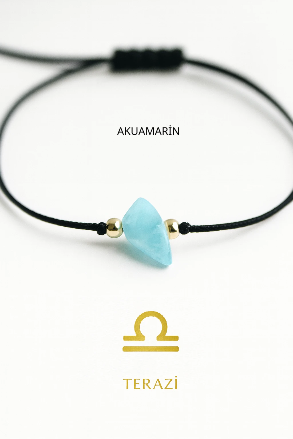 Terazi Burcu Doğal Taş Bileklik – Aytaşı, Lapis Lazuli, Akuamarin Enerji Kombinasyonu