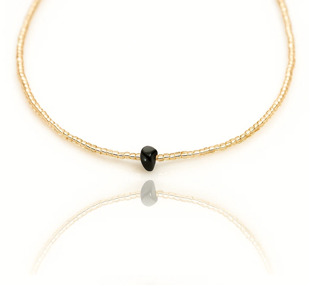 Şeffaf Renkli Doğal Taşlı Kolyeler