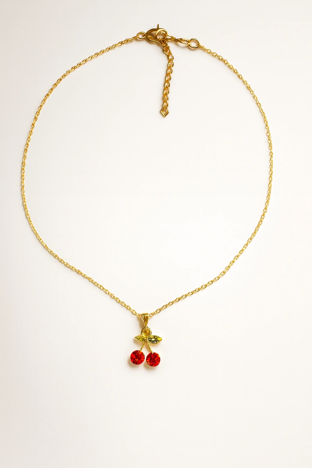 Kırmızı Kiraz Kolye