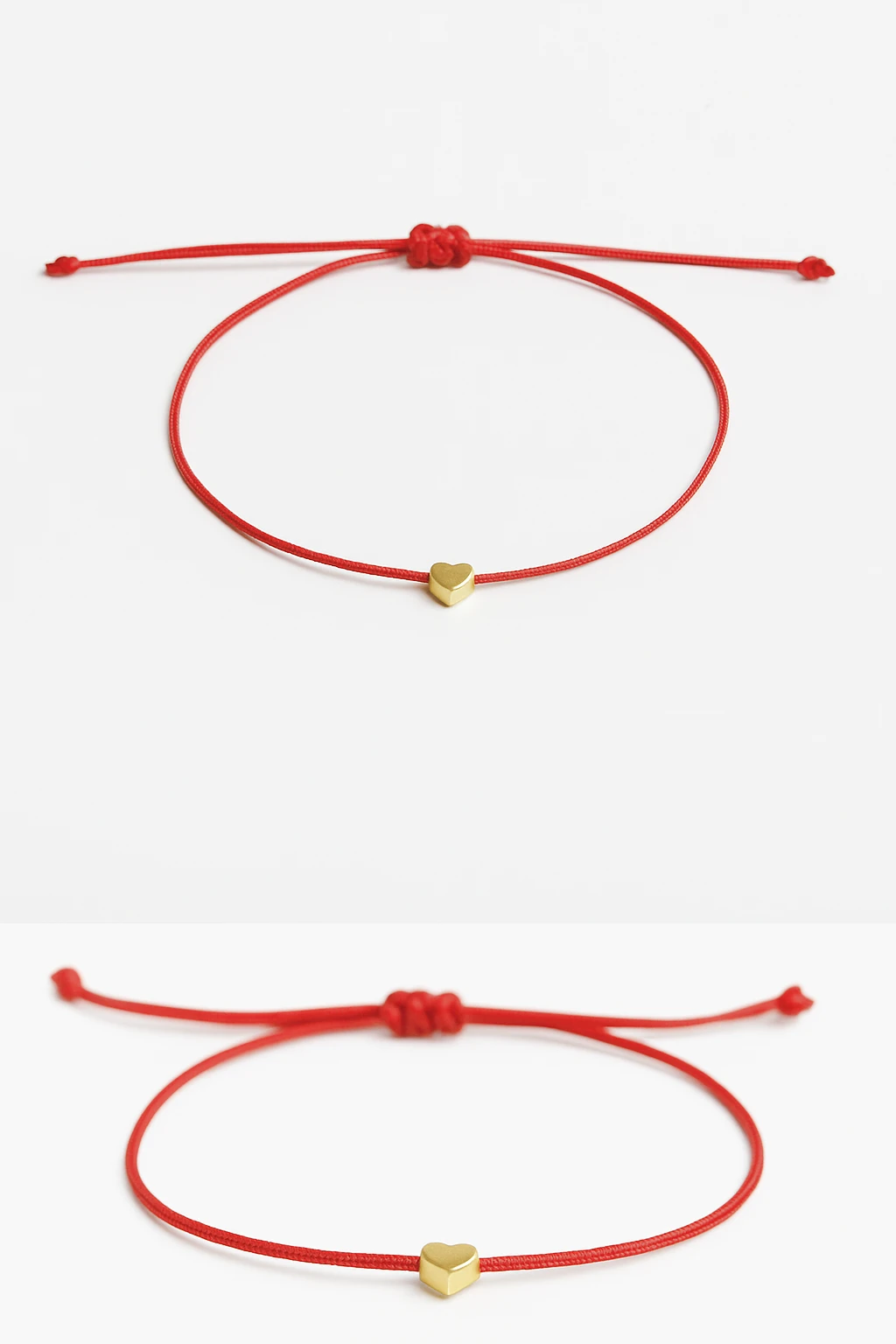 Minimal Kalp Arkadaş Bileklikleri