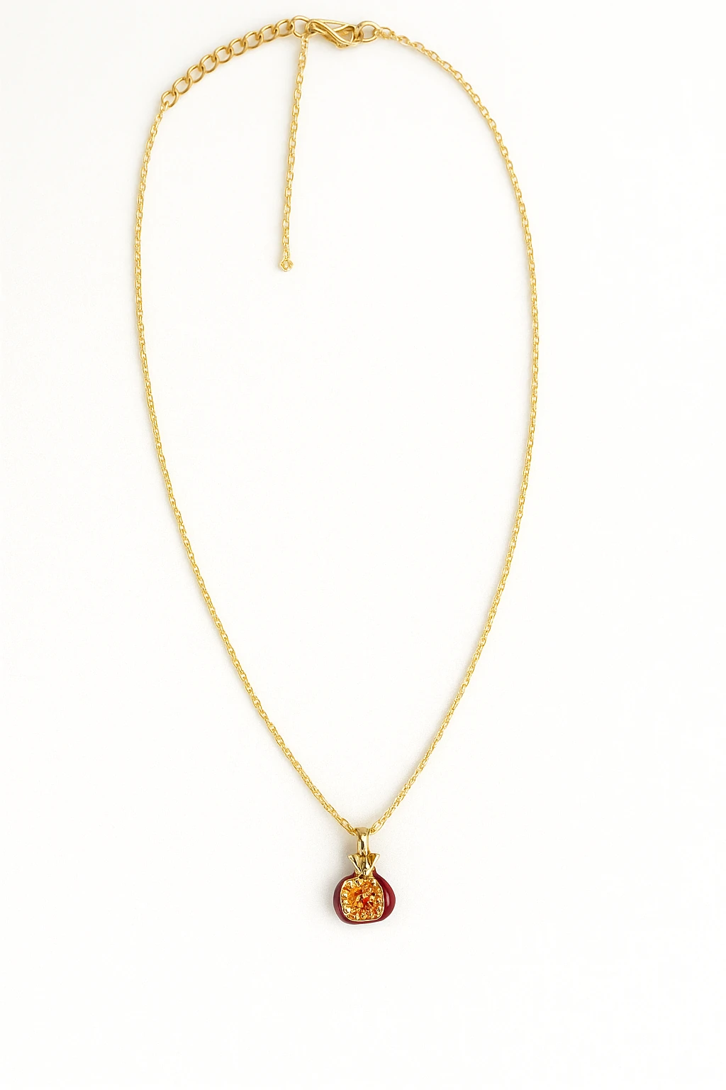 Kırmızı Nar Kolye – Bereketin ve Aşkın Simgesi