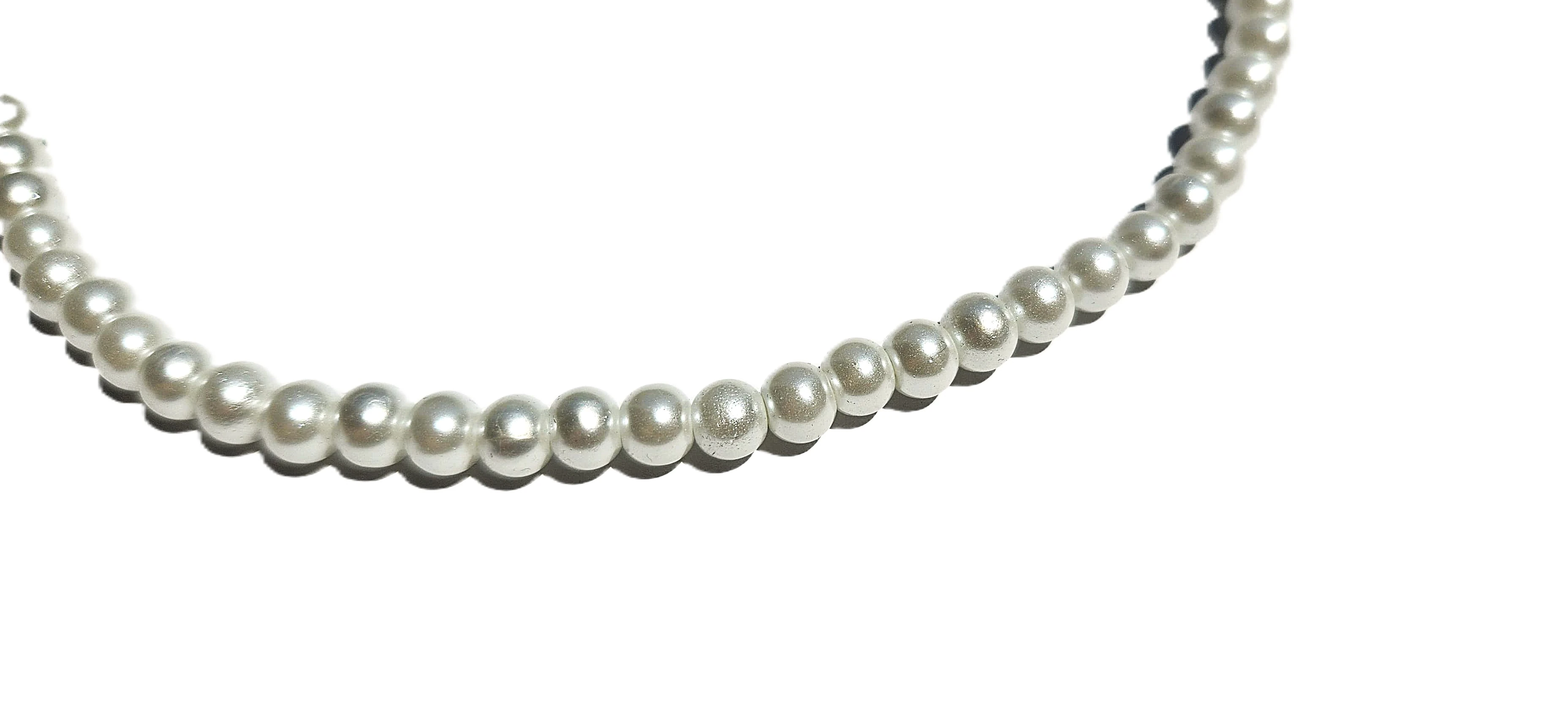 Luna Pearl – Klasik Beyaz İnci Tasarım Kolye