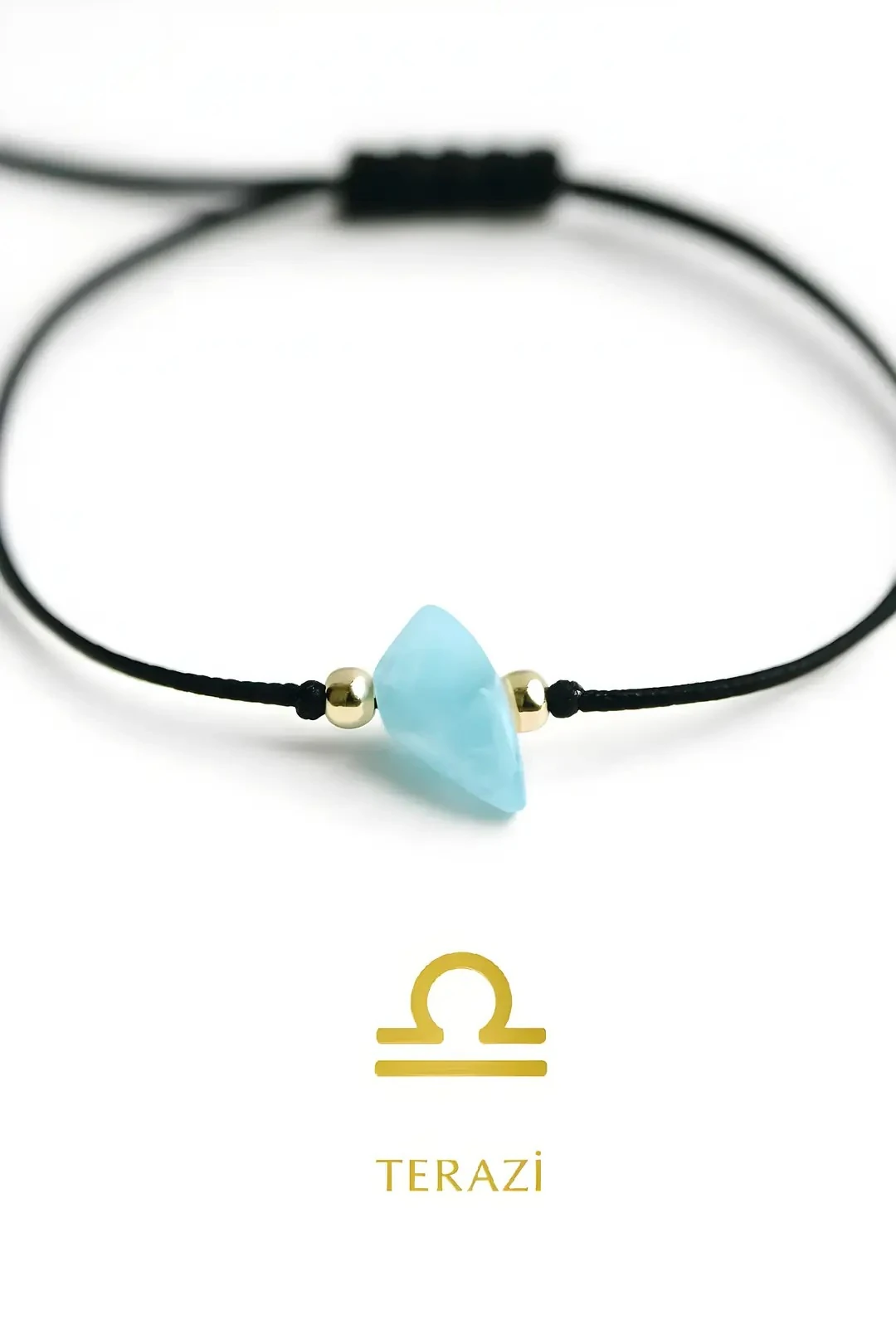 Terazi Burcu Doğal Taş Bileklik – Aytaşı, Lapis Lazuli, Akuamarin Enerji Kombinasyonu