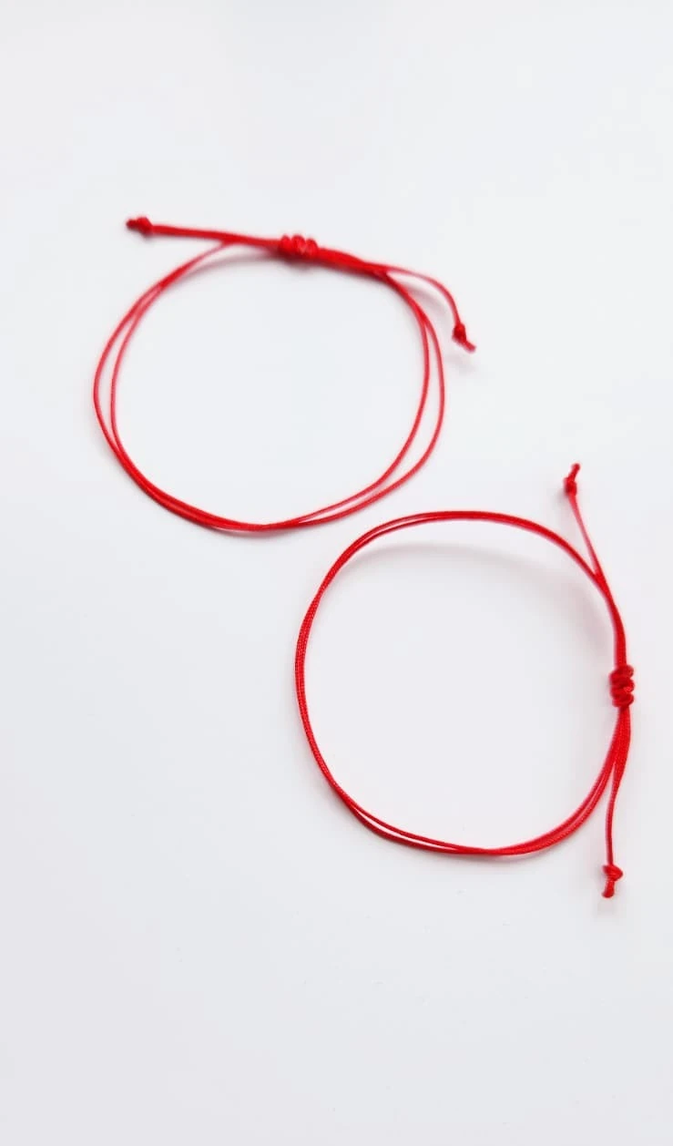Red String Çift Bilekliği 