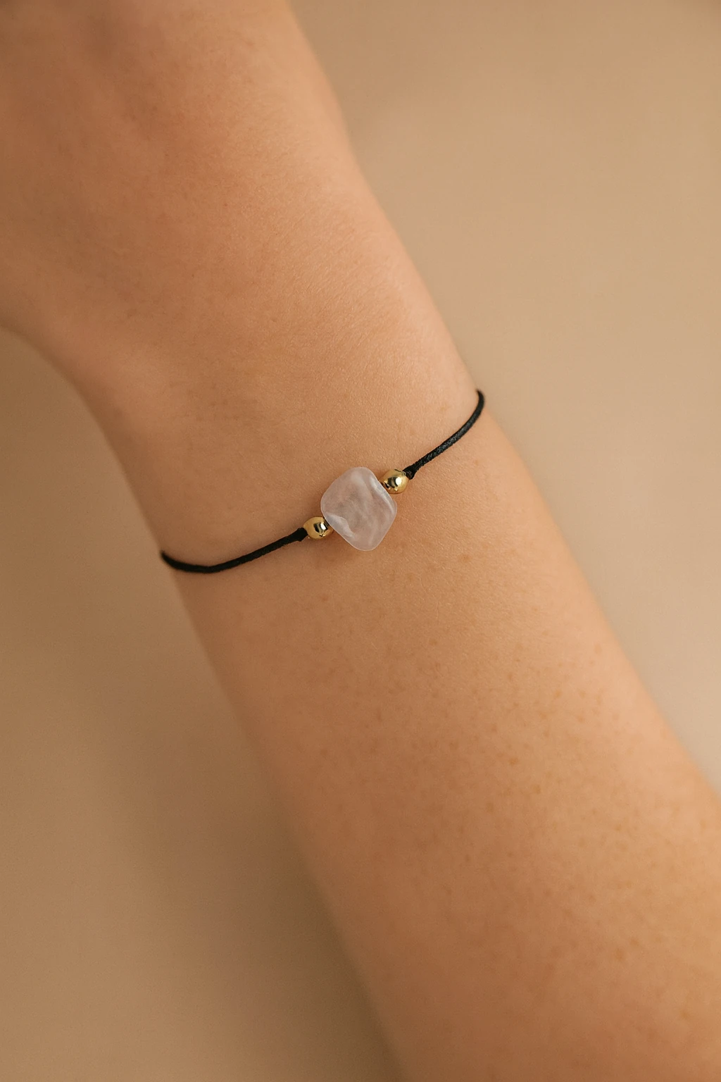 İkizler Burcu Doğal Taş Bileklik – Obsidyen, Apatit, Kristal Kuvars Enerji Kombinasyonu