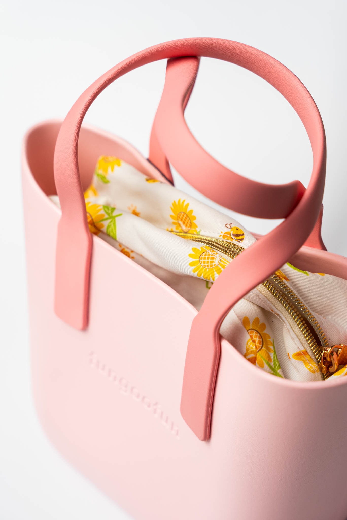 Pembe Bloom Çanta 