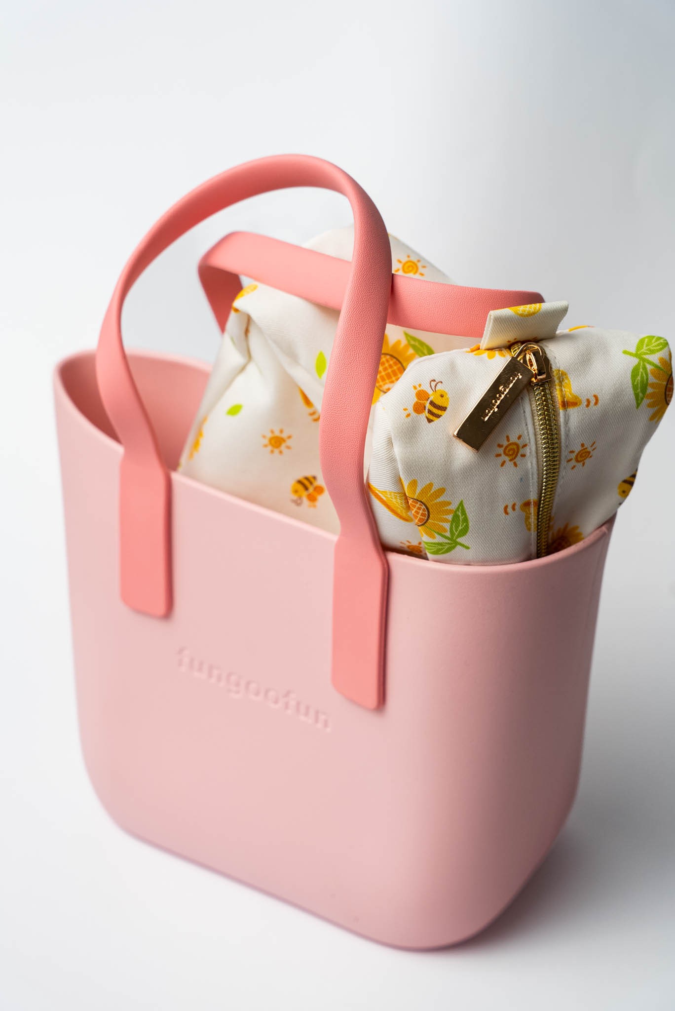 Pembe Bloom Çanta 
