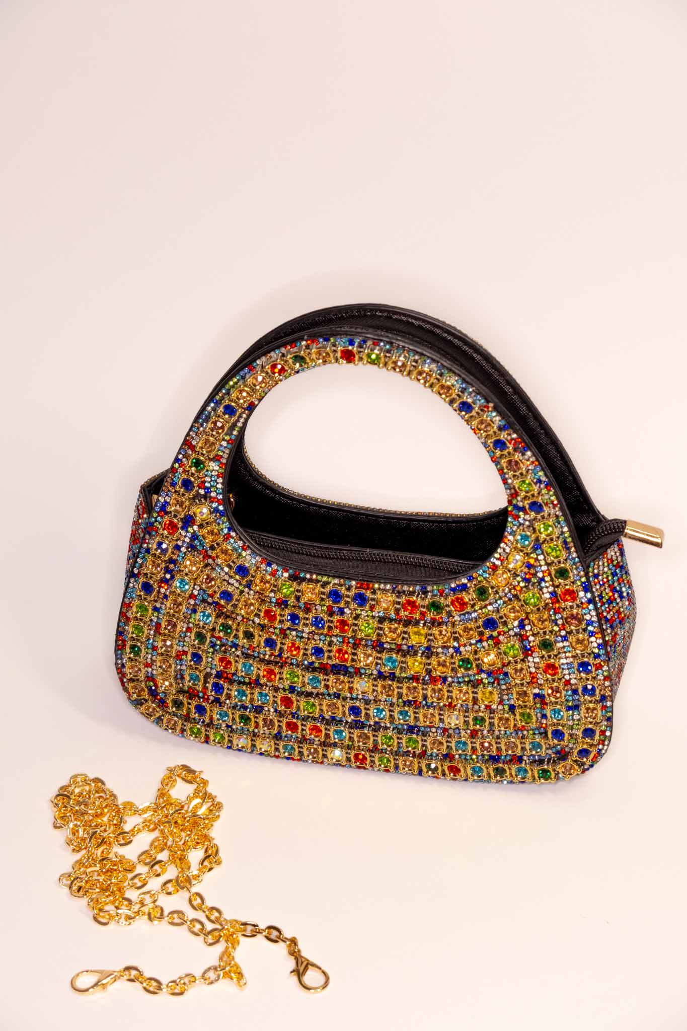 Taşlı Clutch Çanta