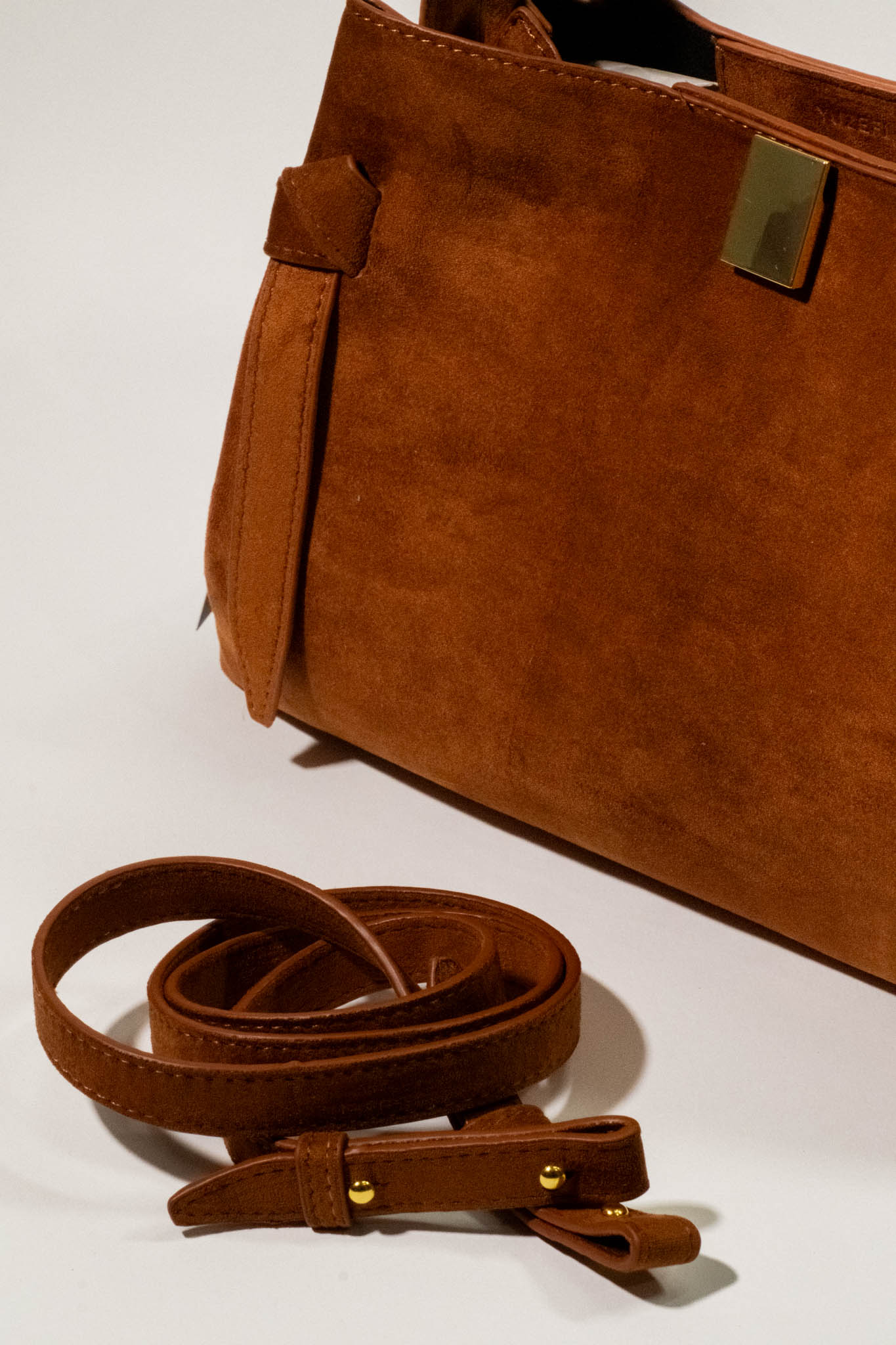 Süet Deri City Çanta