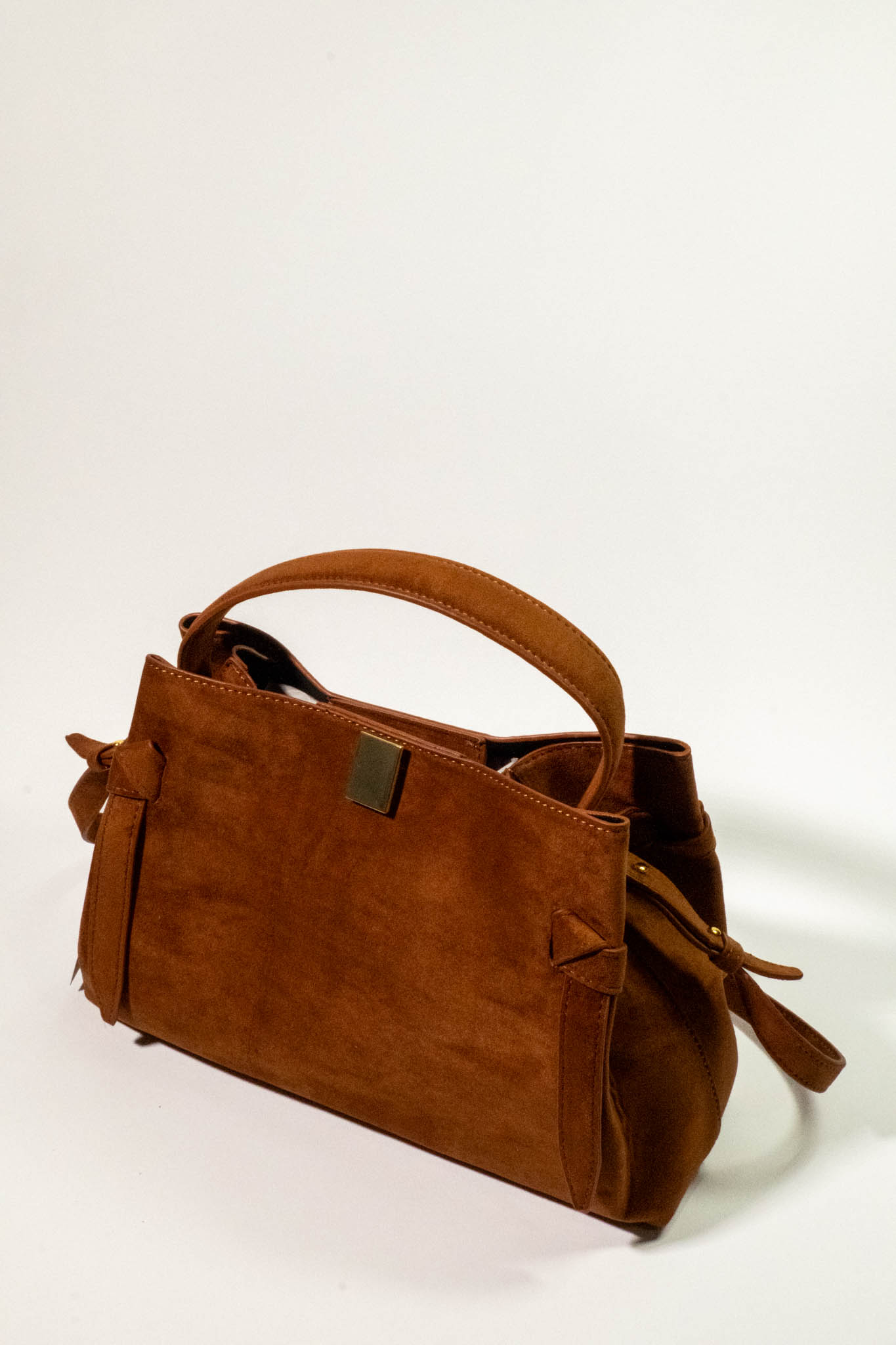 Süet Deri City Çanta