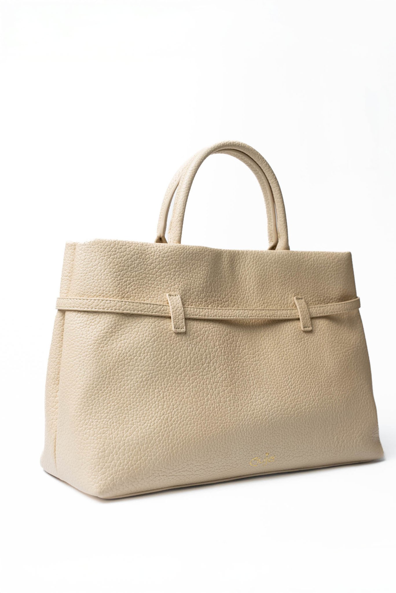 Bej Shopper Çanta