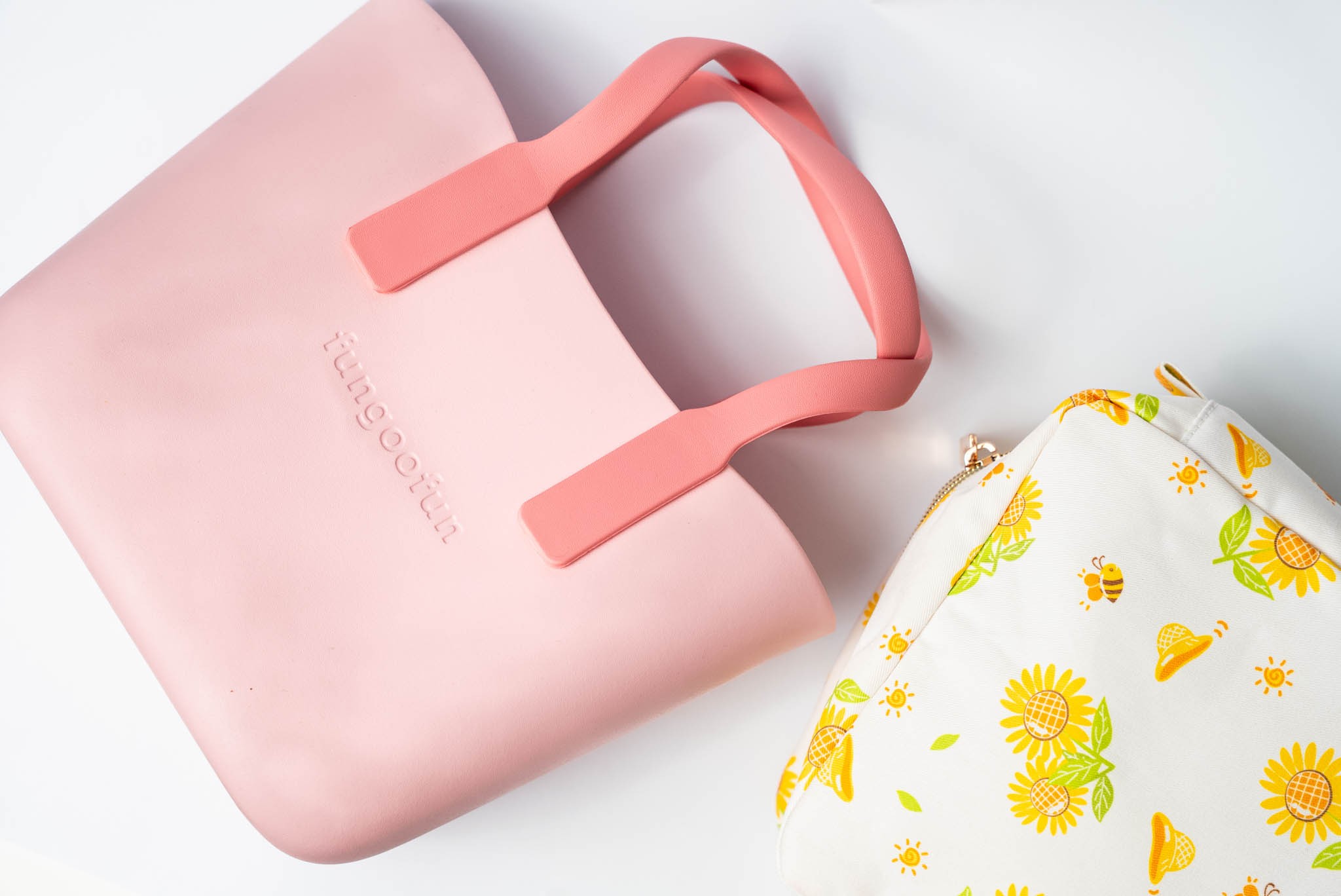 Pembe Bloom Çanta 