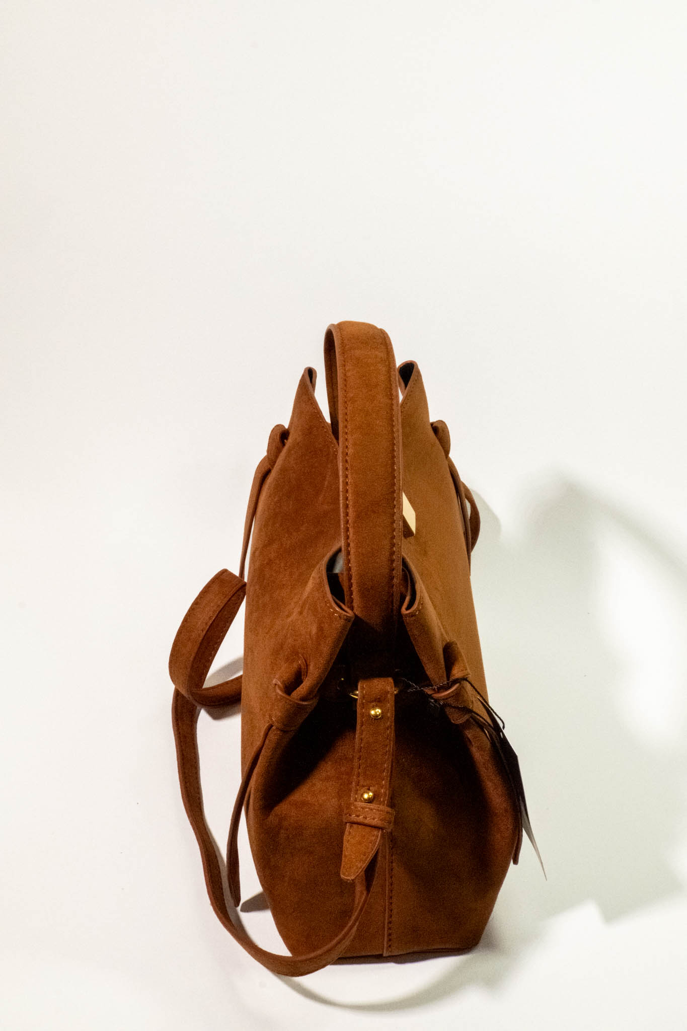 Süet Deri City Çanta