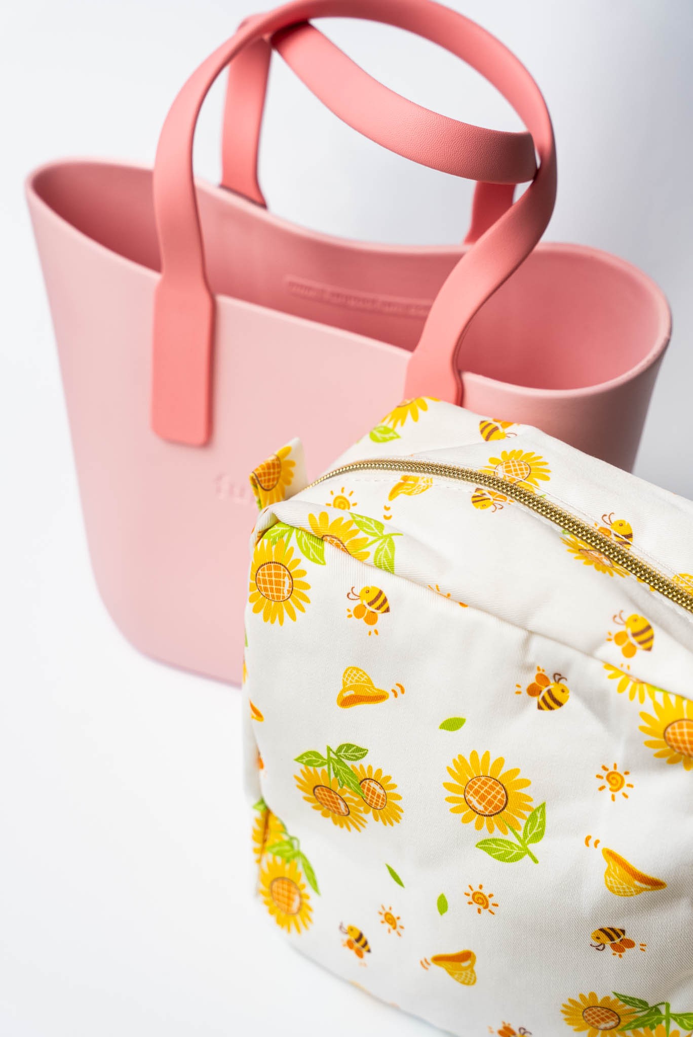 Pembe Bloom Çanta 