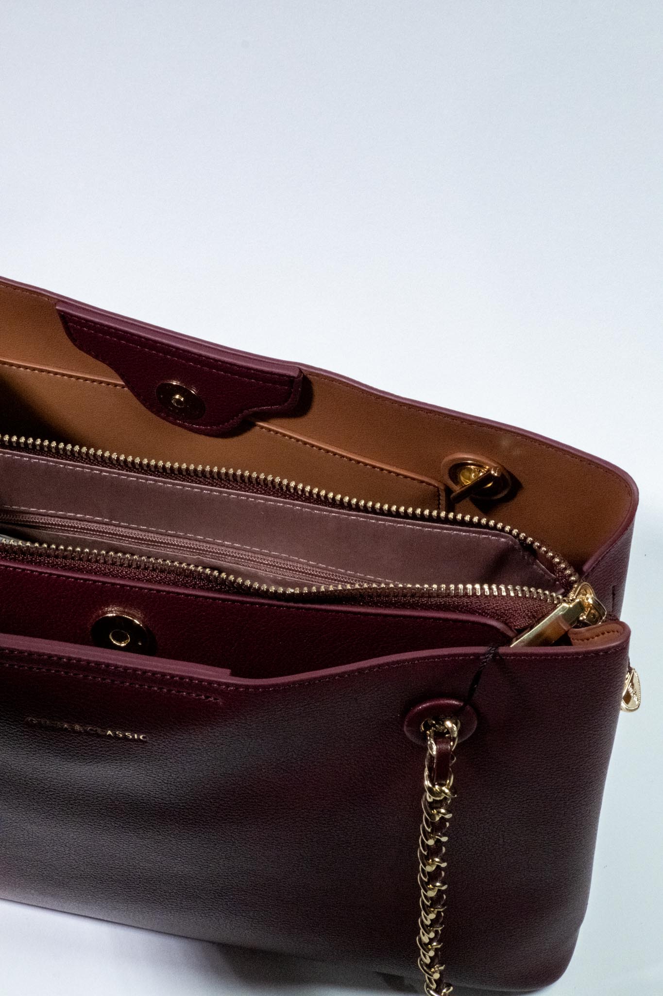 Zincir Detaylı  Omuz Çanta 