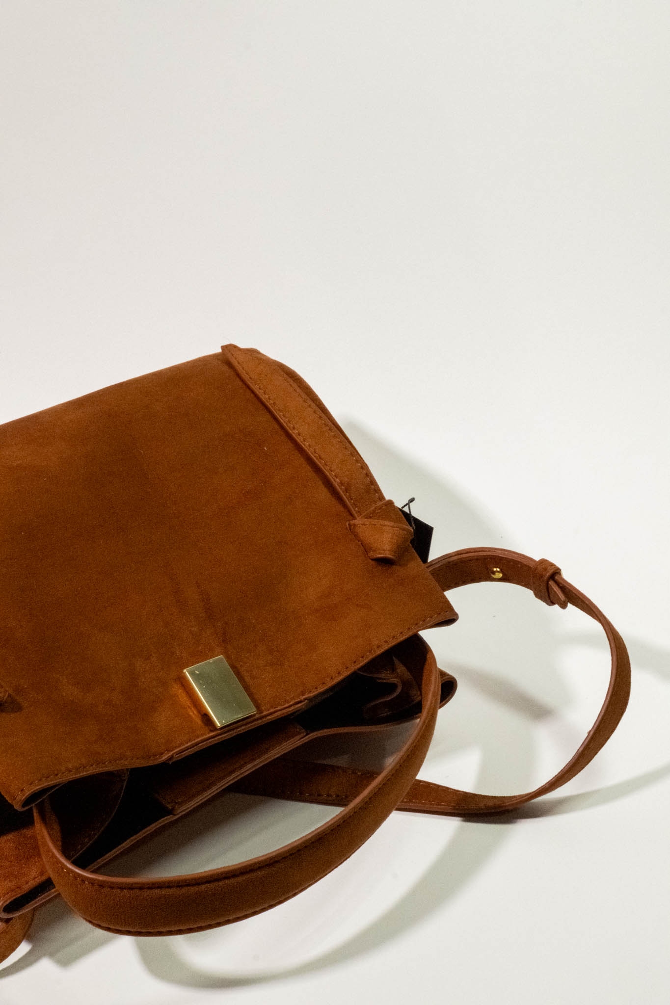 Süet Deri City Çanta