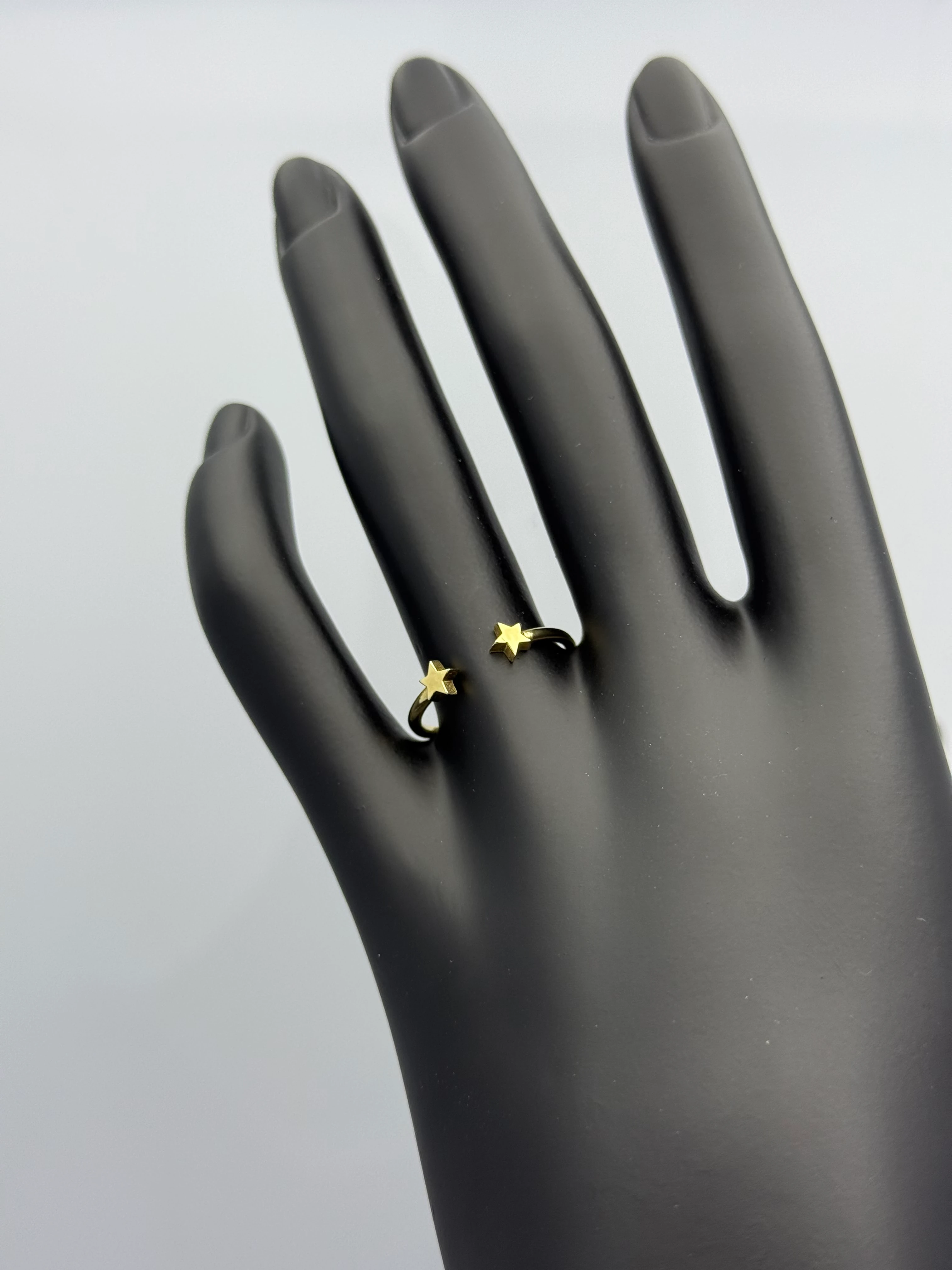 Shine Ayarlanabilen Altın Yüzük