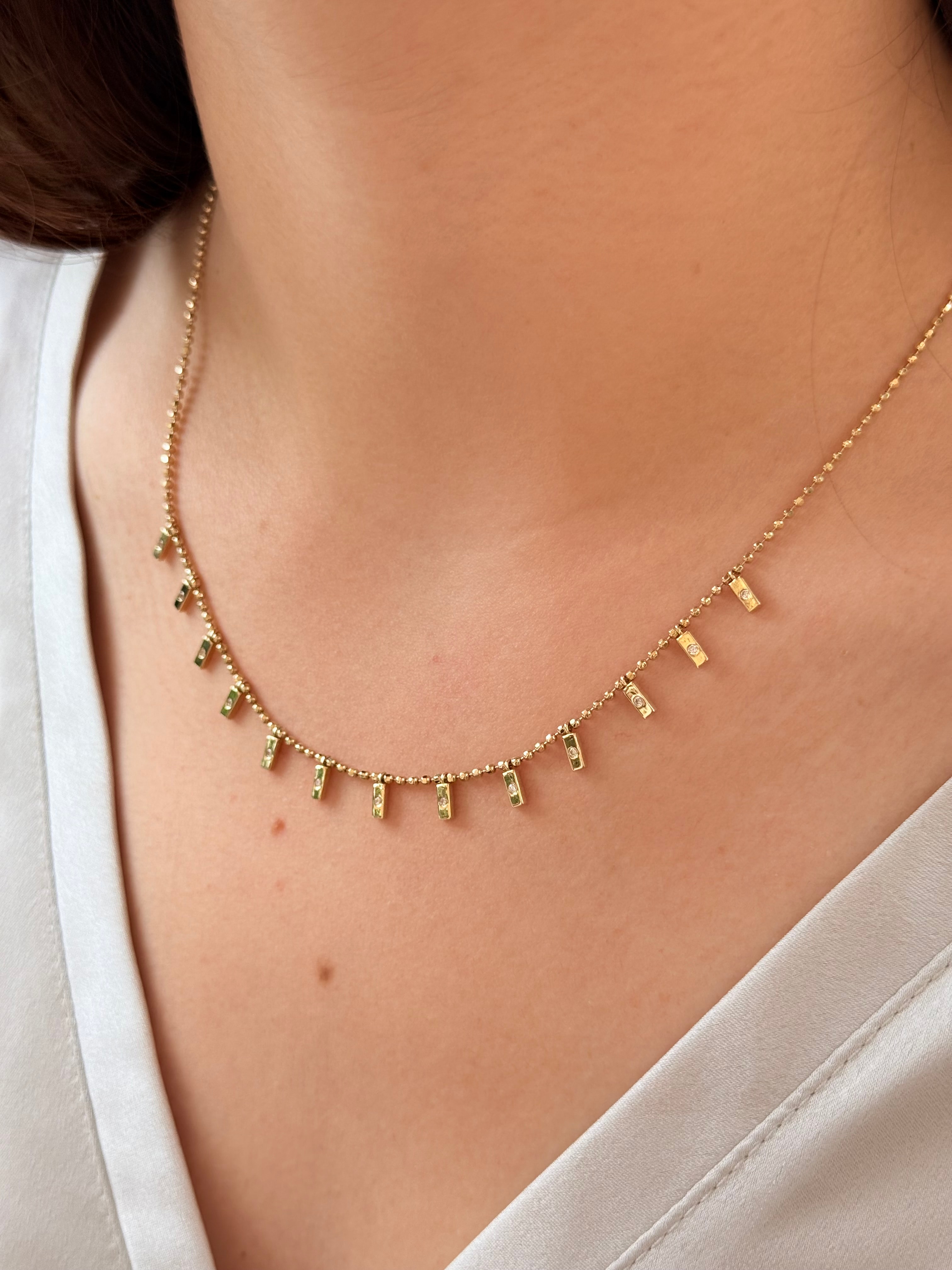 Vanessa Altın Kolye