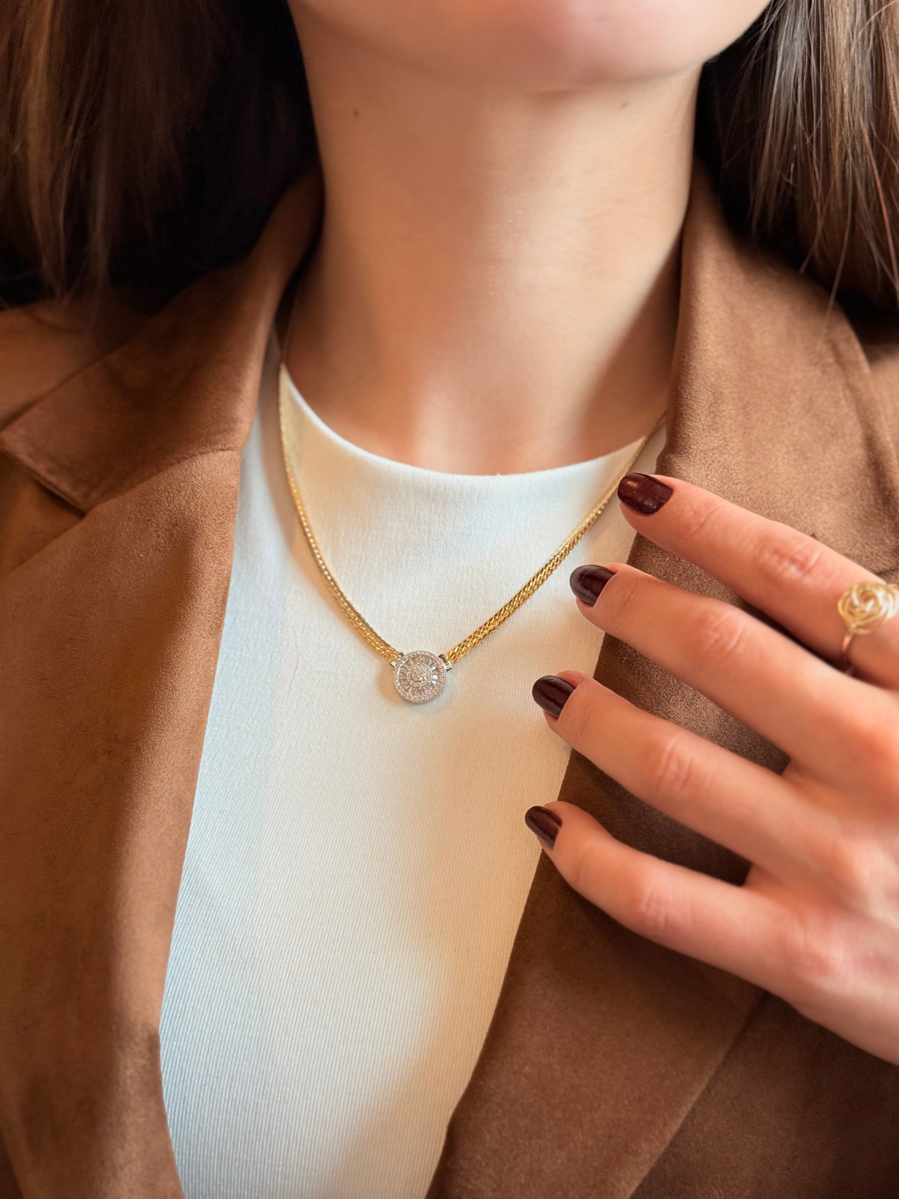 Blossom Altın Kolye