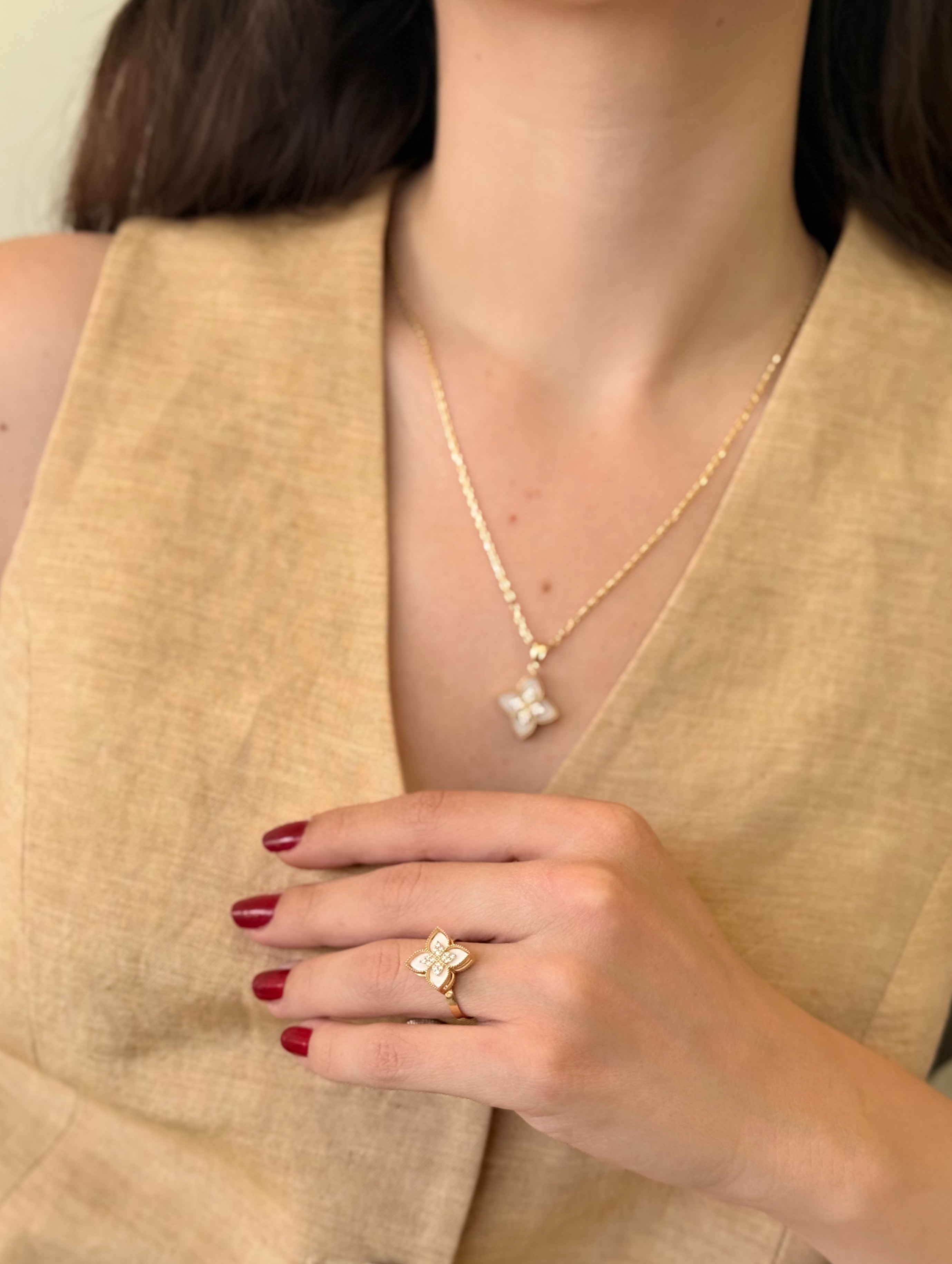 Fleur Beyaz Mini Set