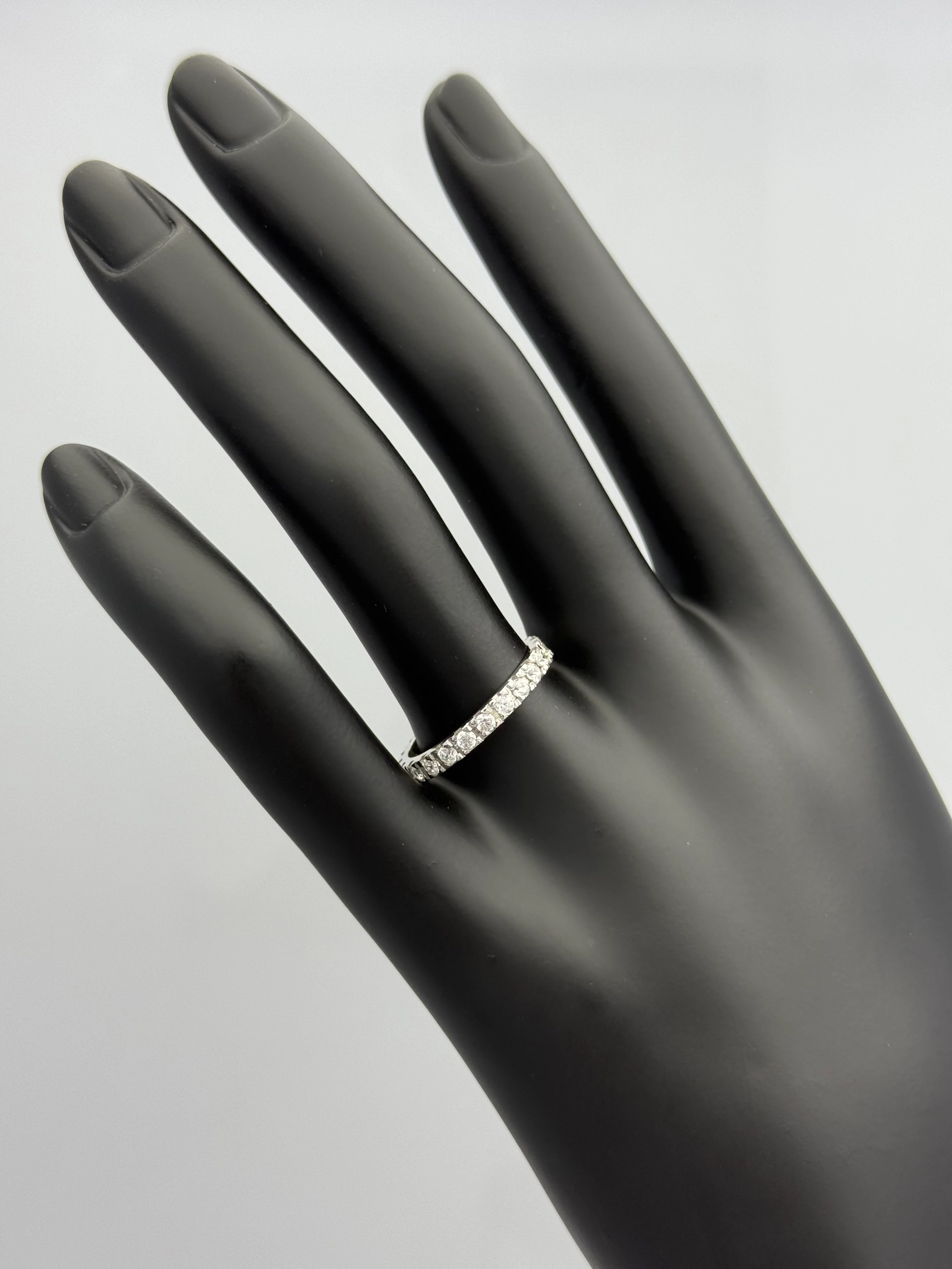 Celes Tamtur Beyaz Altın Yüzük