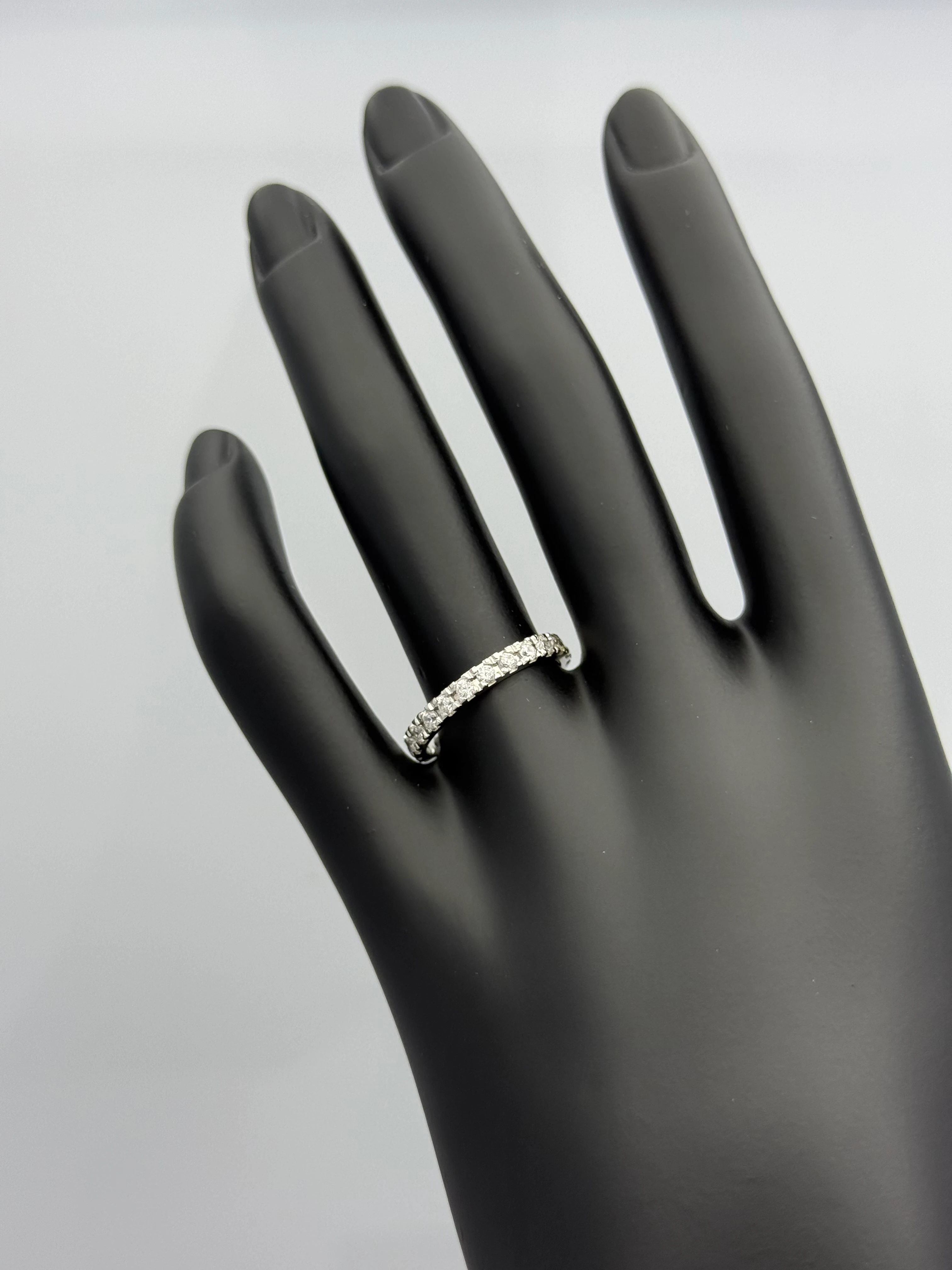 Celes Tamtur Beyaz Altın Yüzük