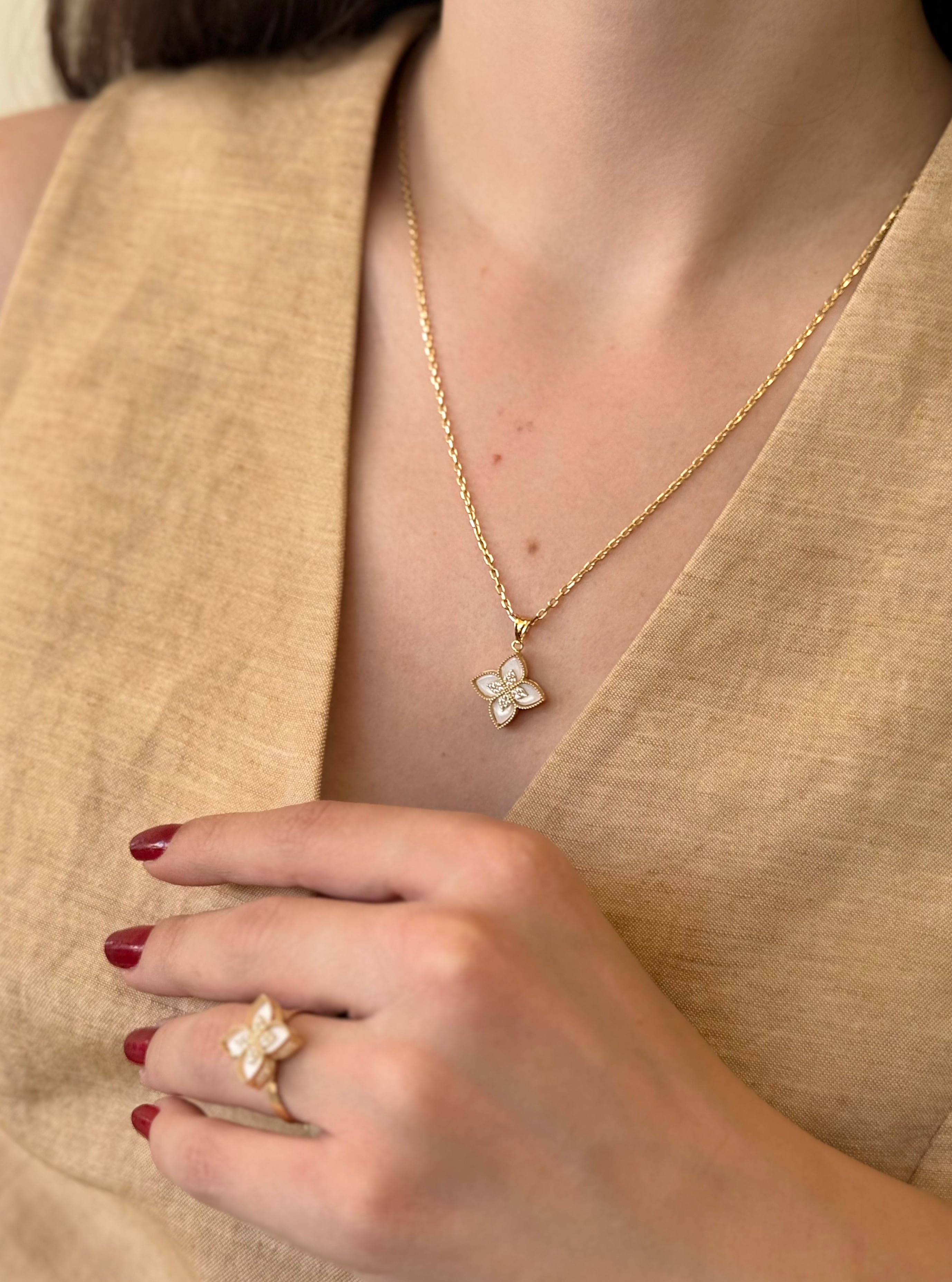 Fleur Beyaz Mini Set