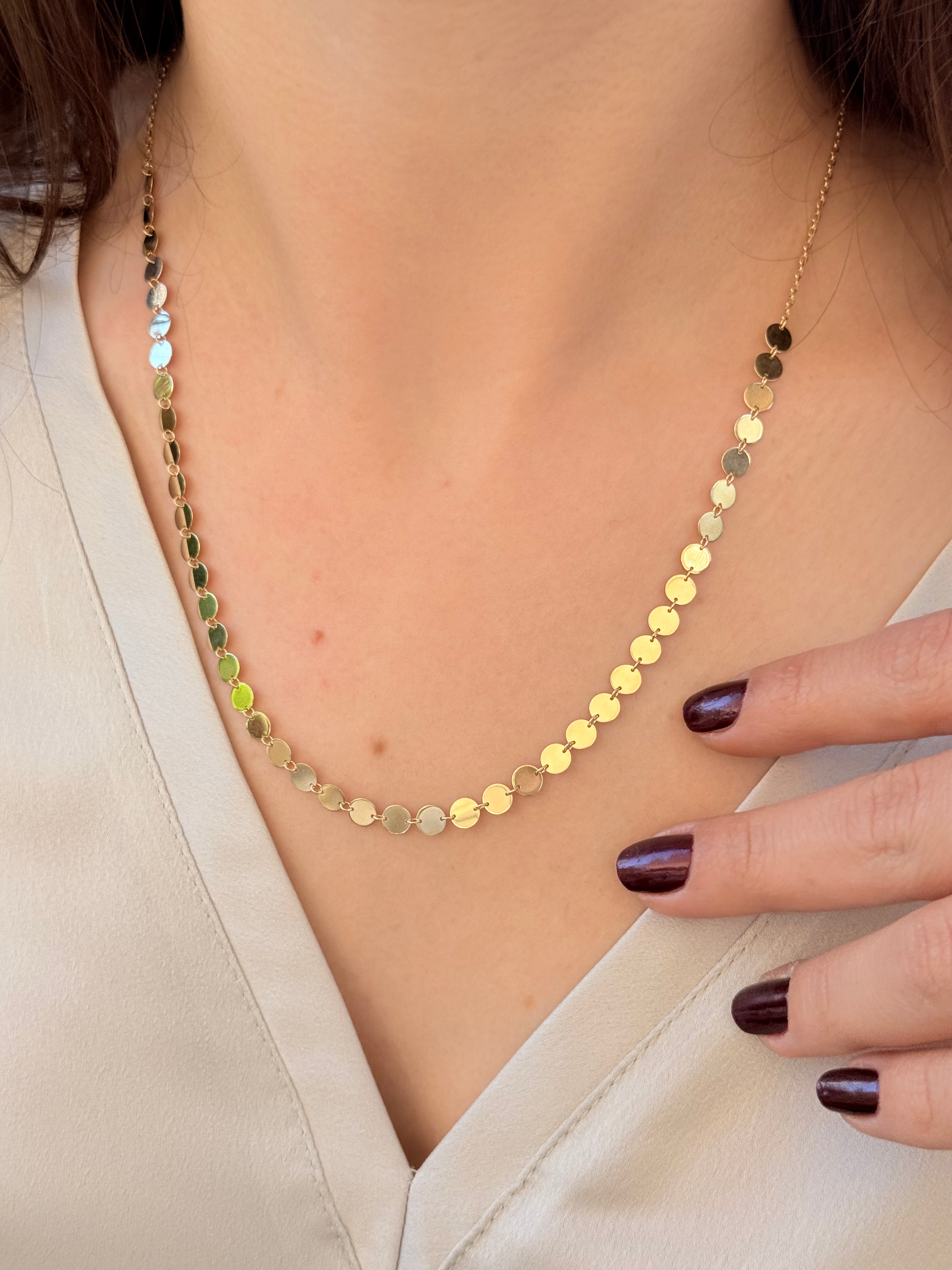 Ophelia Altın Kolye