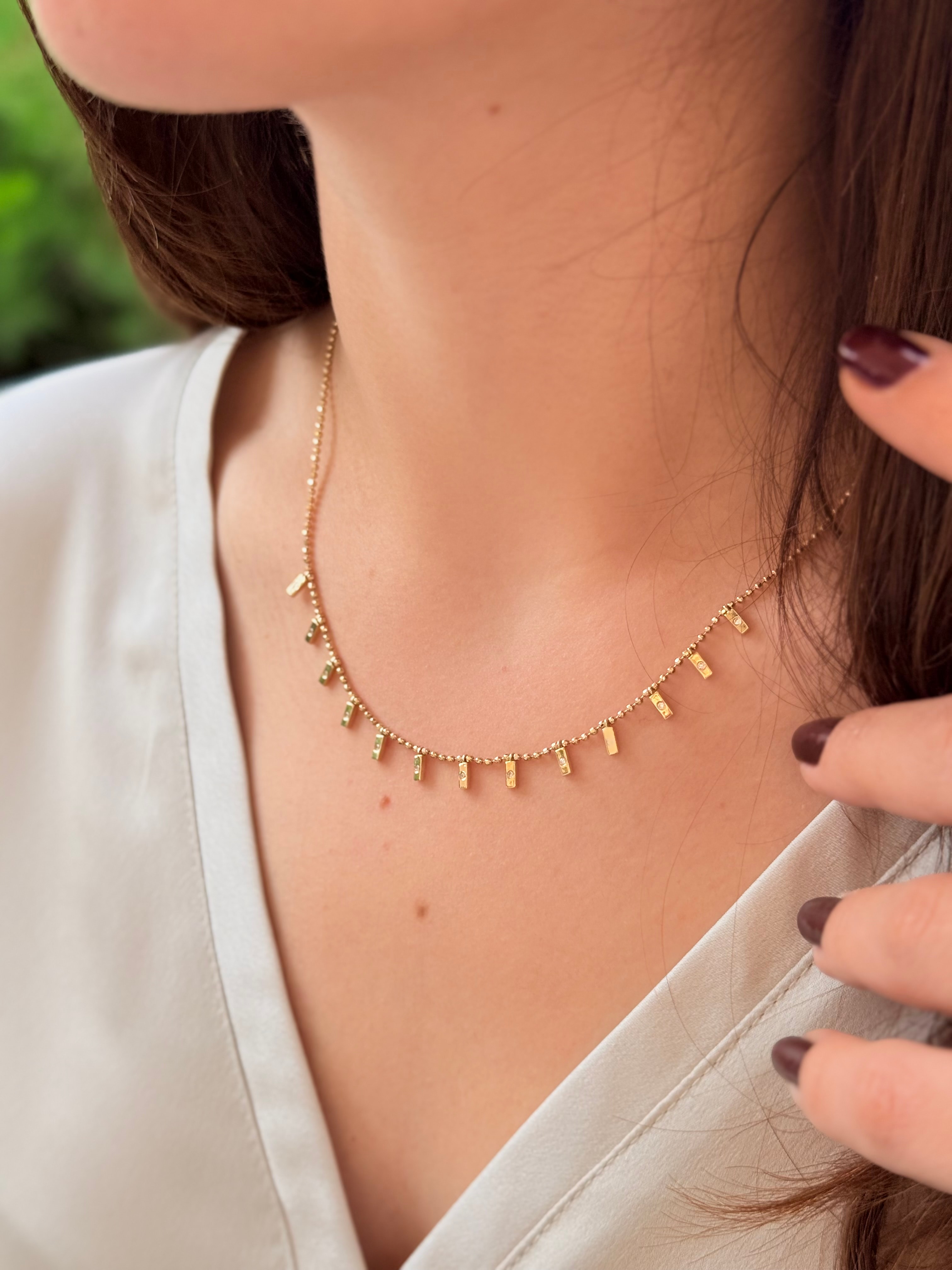 Vanessa Altın Kolye