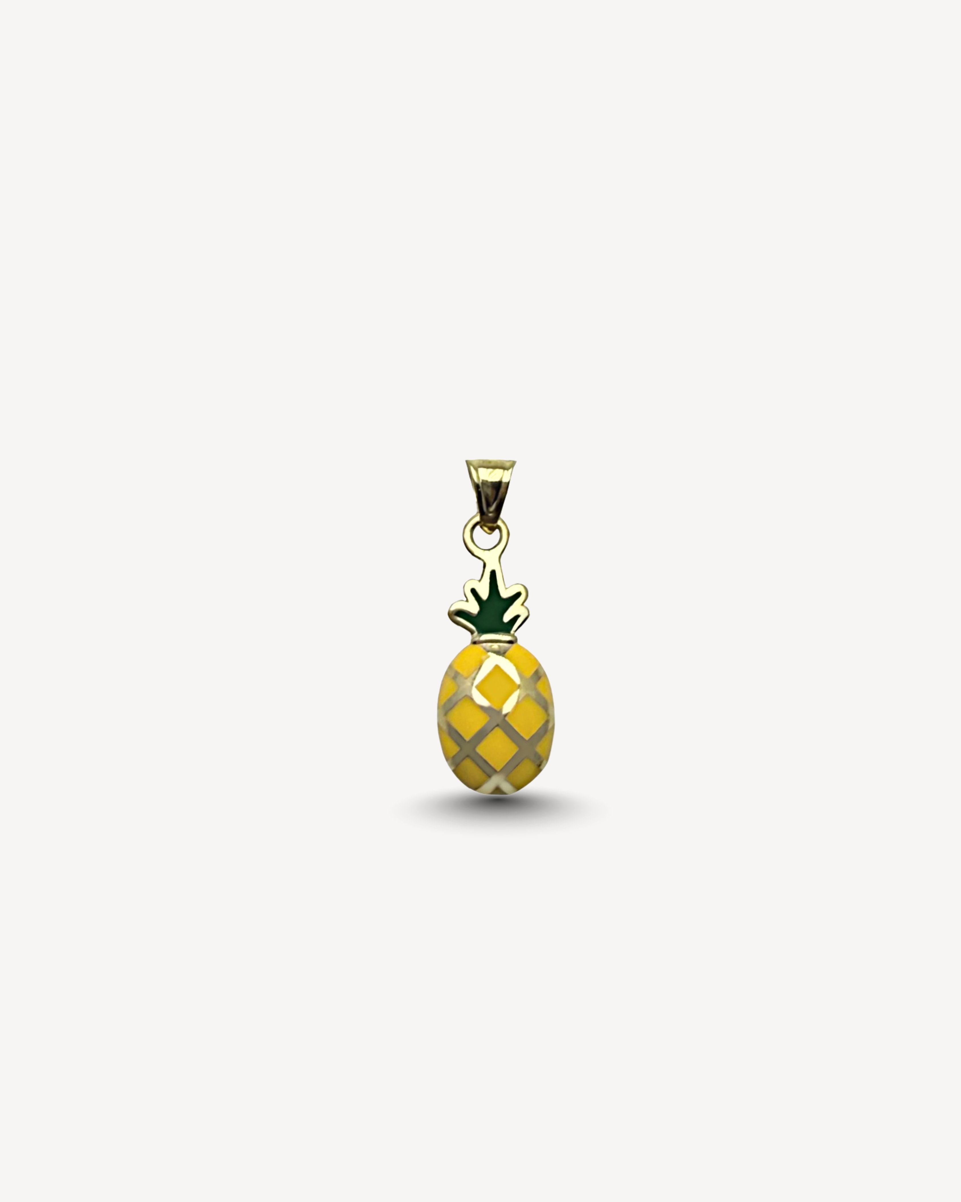 Ananas Altın Kolye Ucu