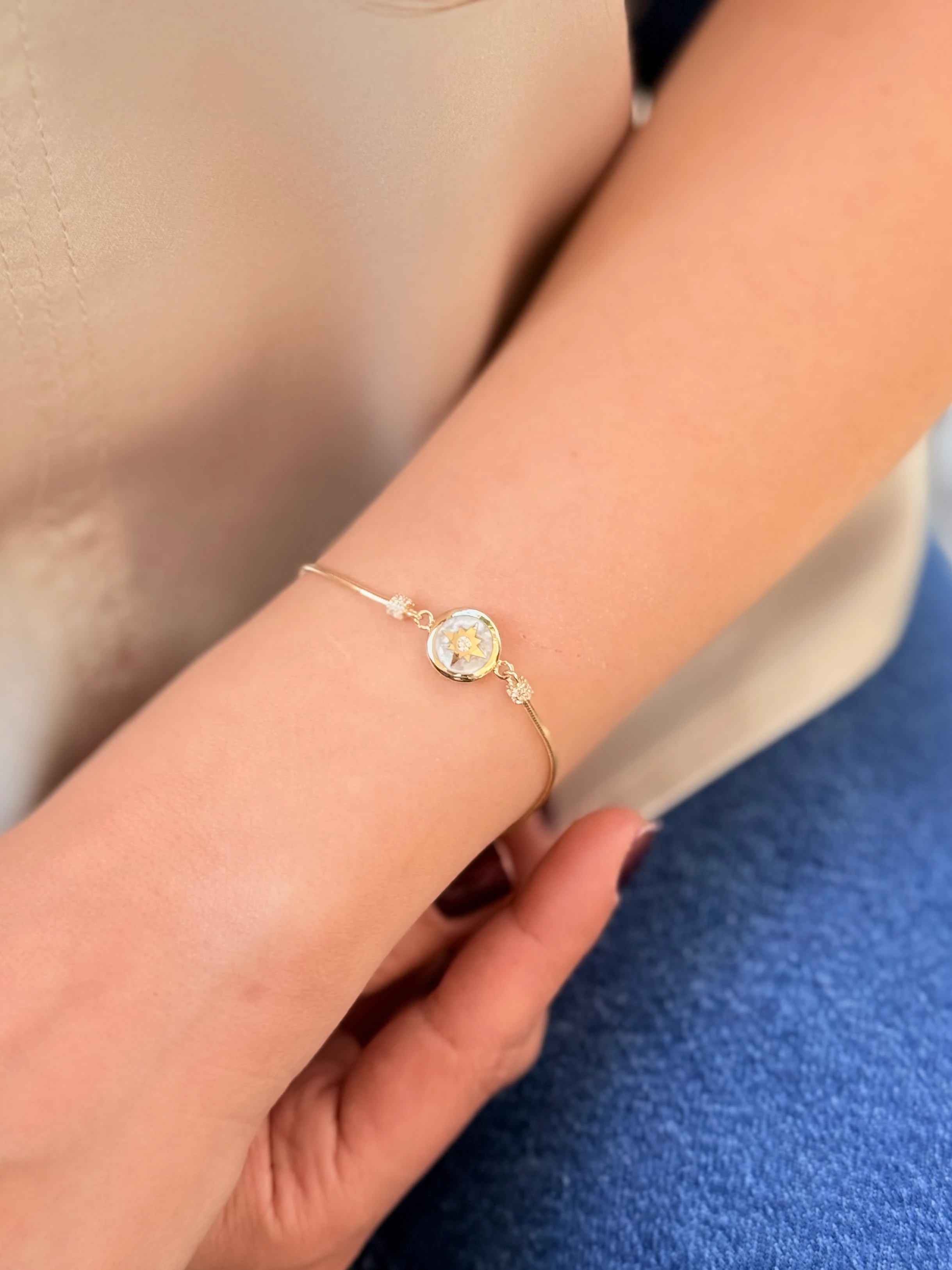 North Altın Bileklik