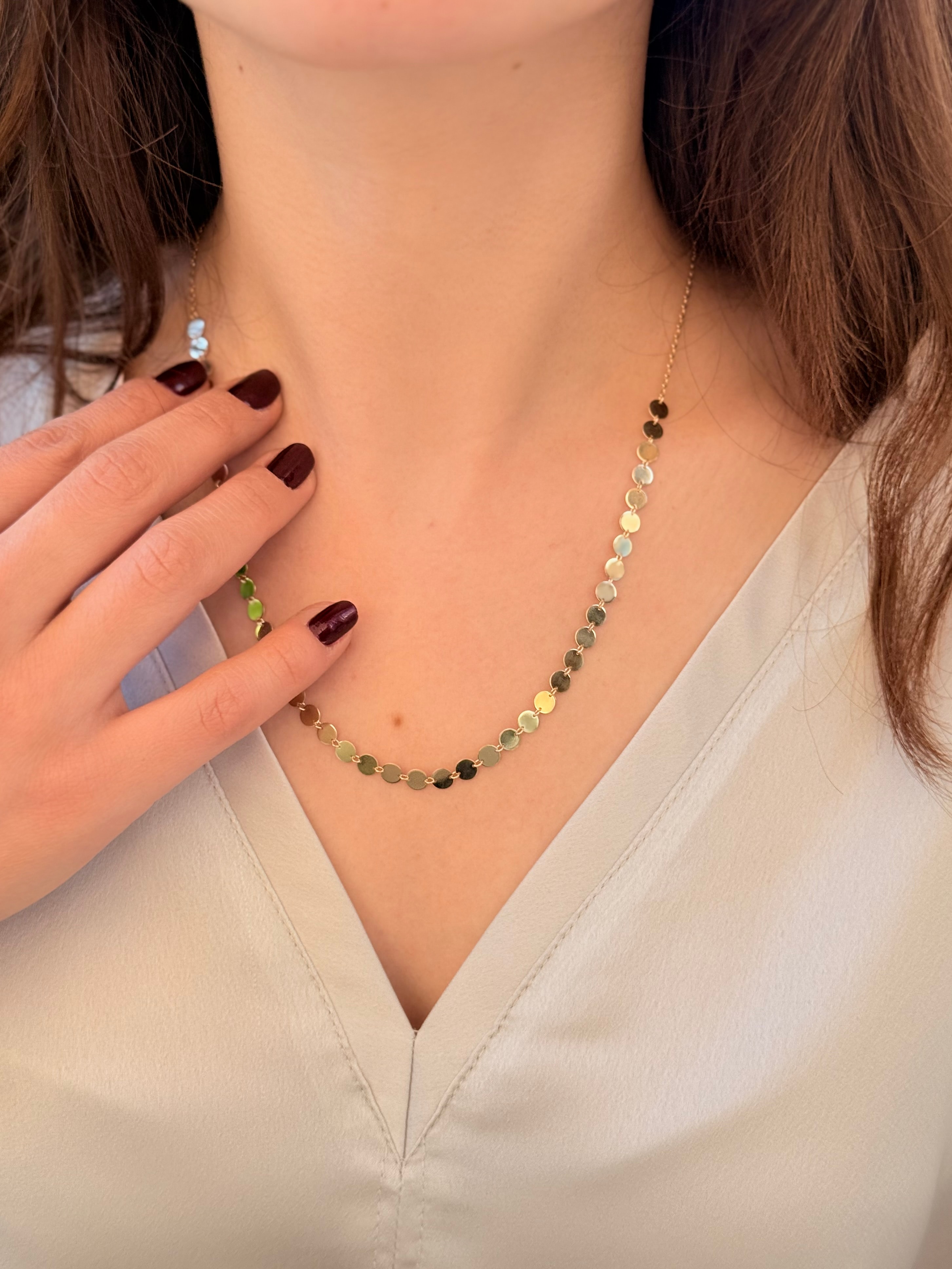 Ophelia Altın Kolye