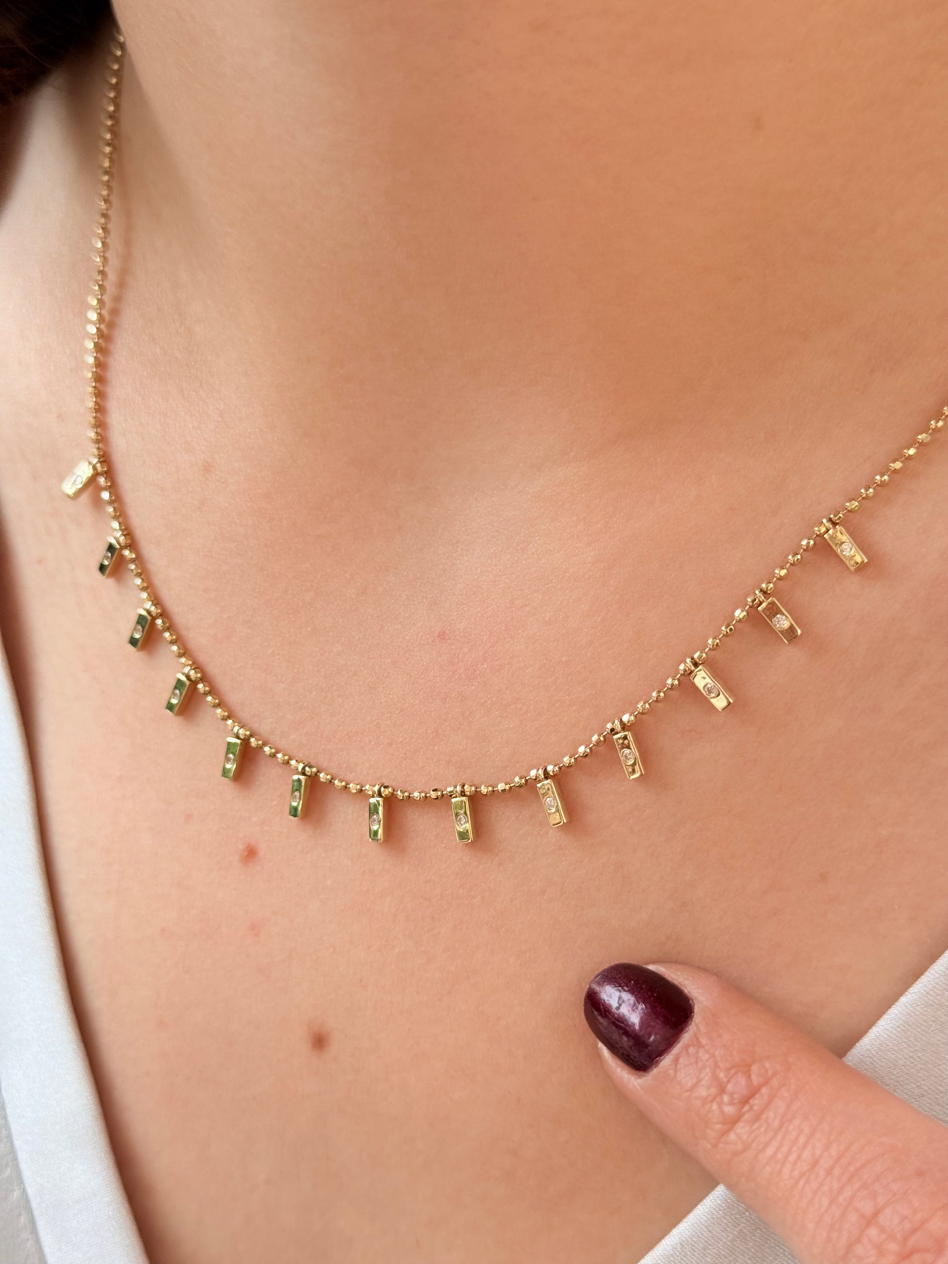 Vanessa Altın Kolye