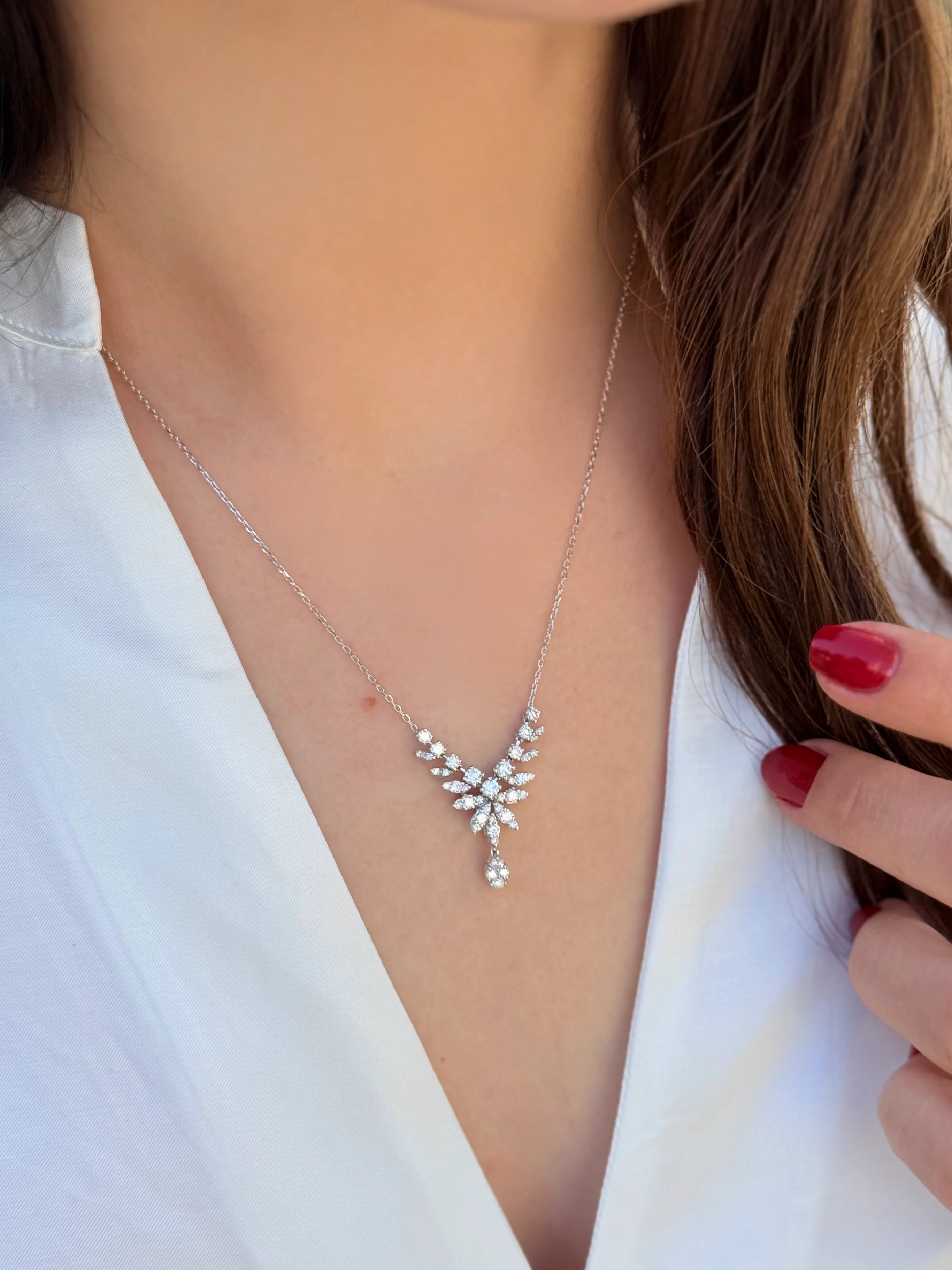 1.13 Karat Pırlanta Gerdanlık