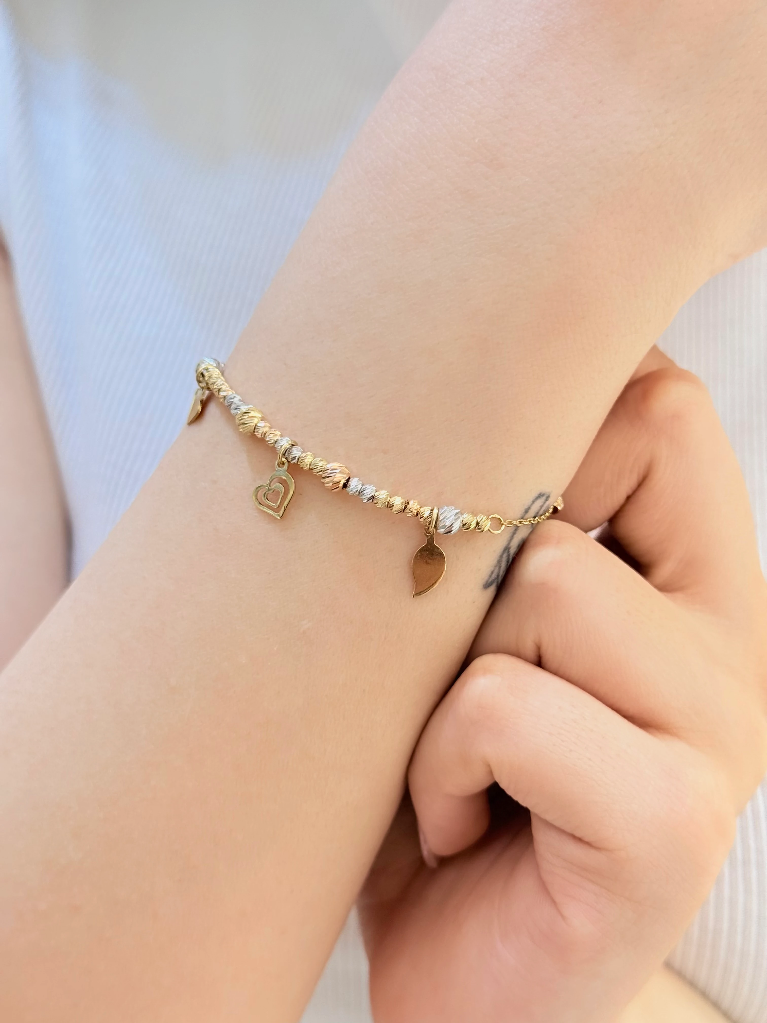 Dorikalı Altın Şans Bilekliği