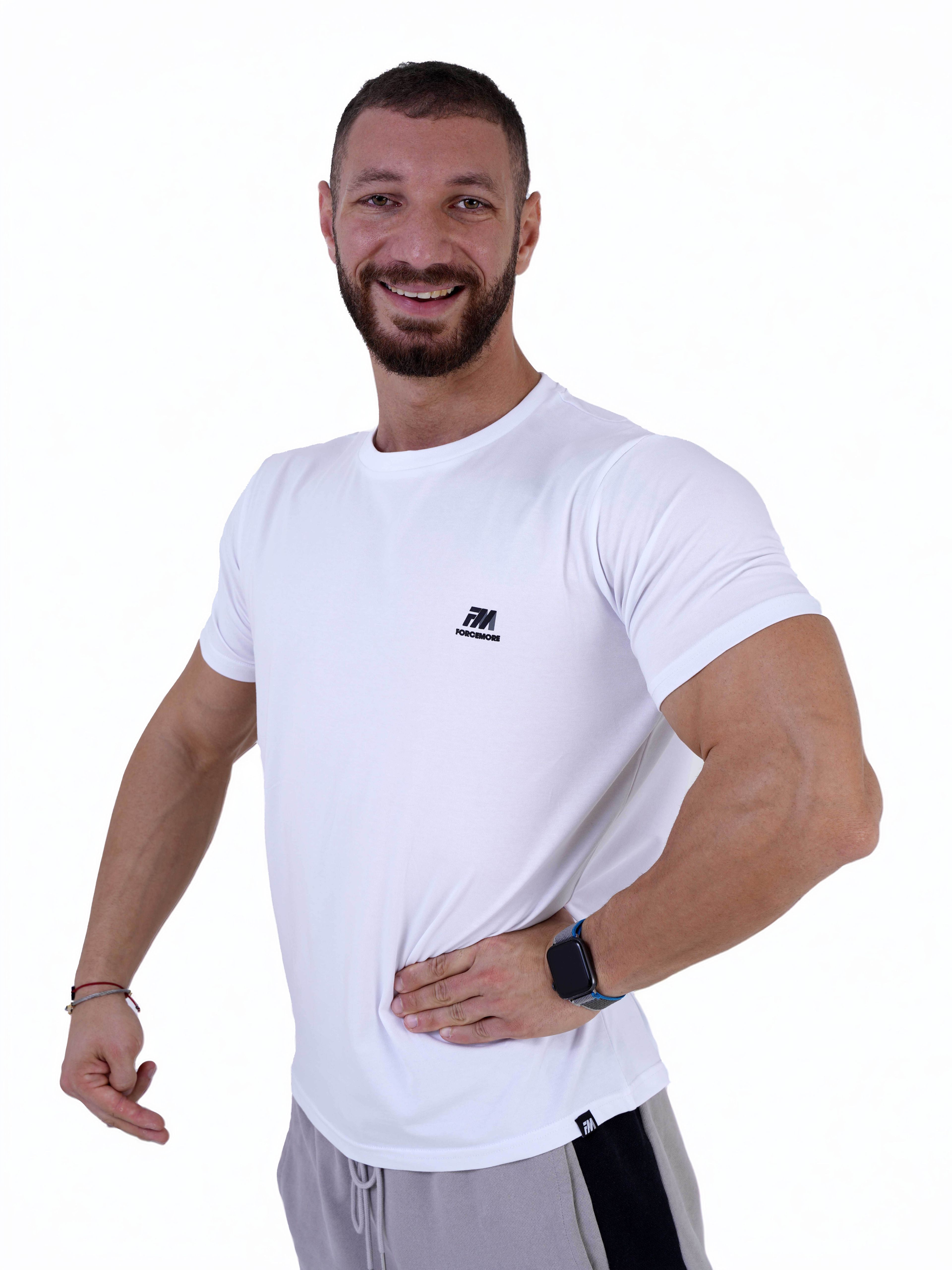 Forcemore Deadly Lift T-Shirt - White
