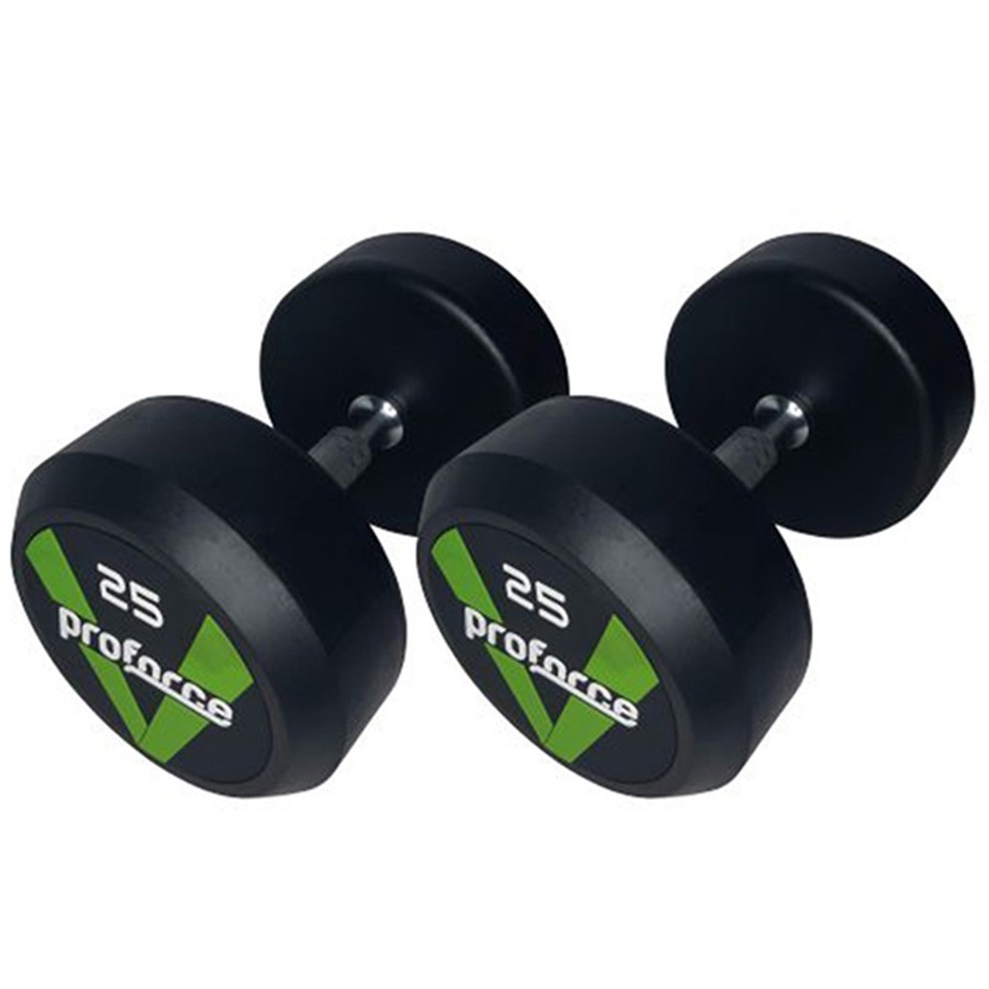 OLİMPİK KAUÇUK KAPLI DUMBELL 25  KG