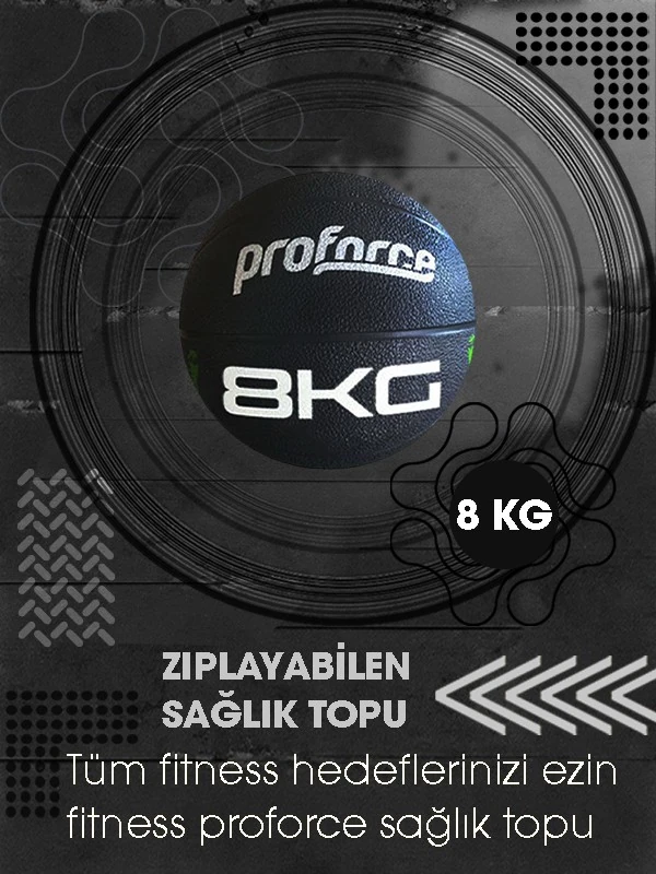 SAĞLIK TOPU KAUÇUK 8 KG