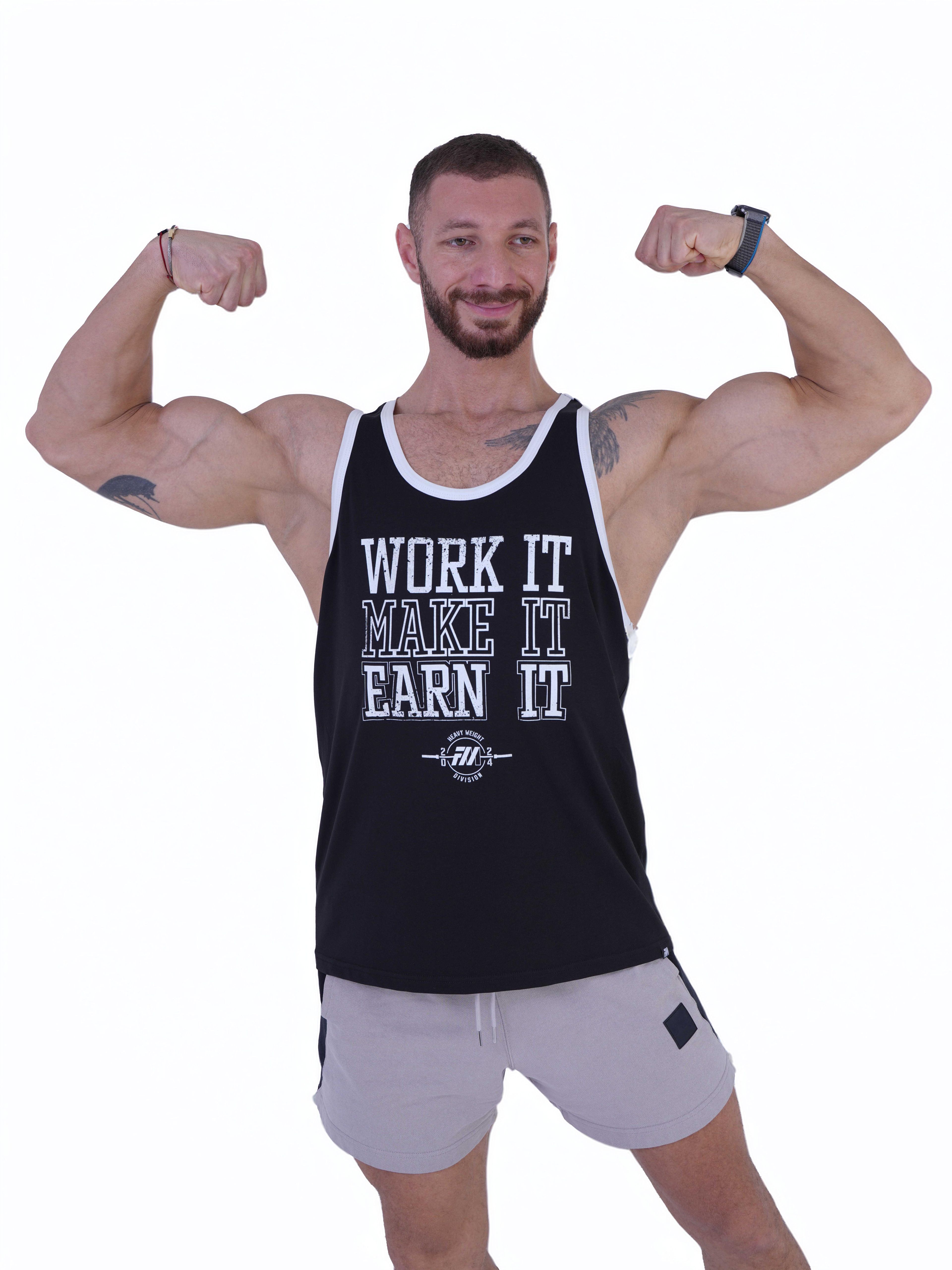 Forcemore Earn it Tank top - Black