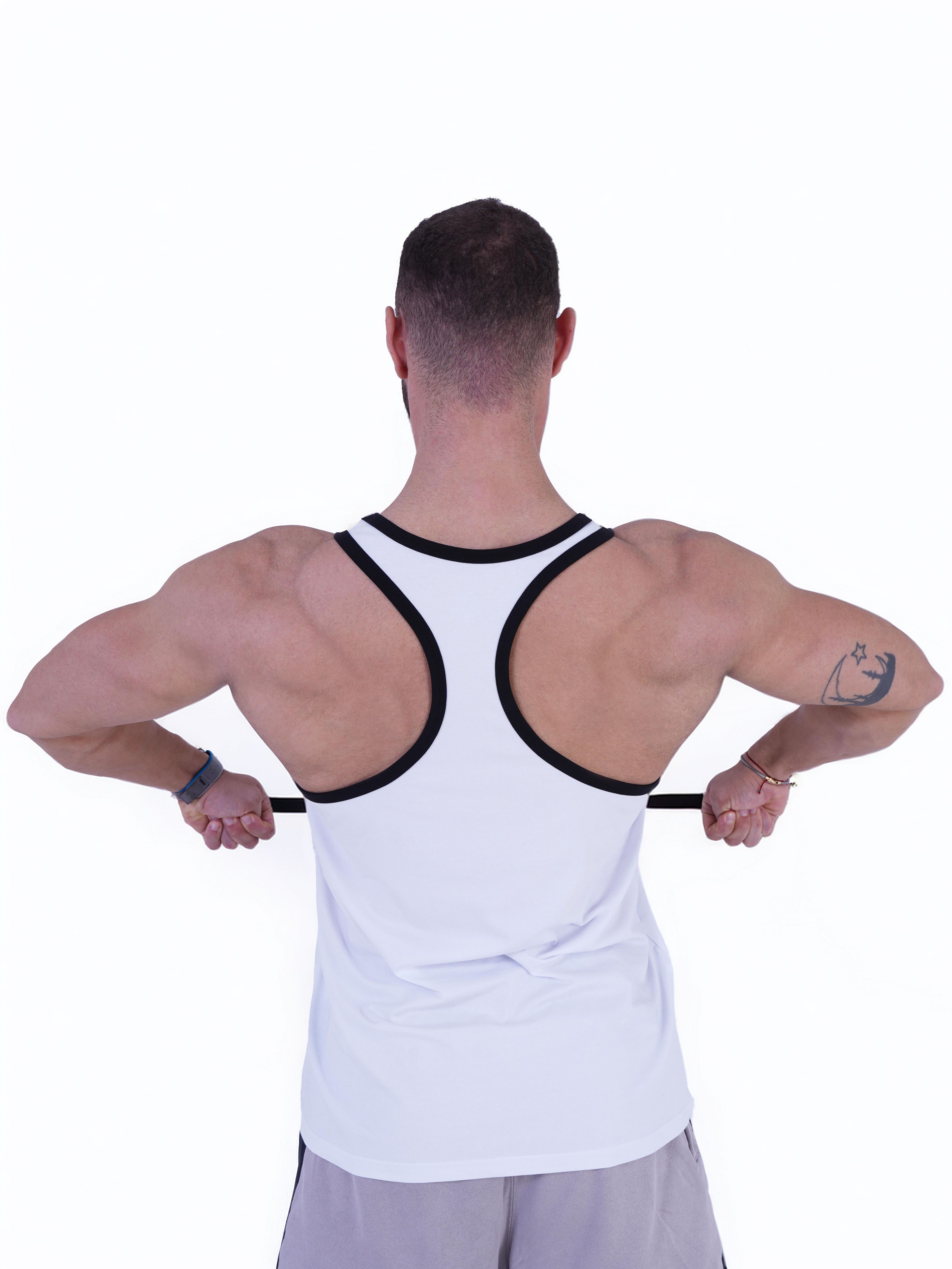 Forcemore Pull&Push Day Tank top - White
