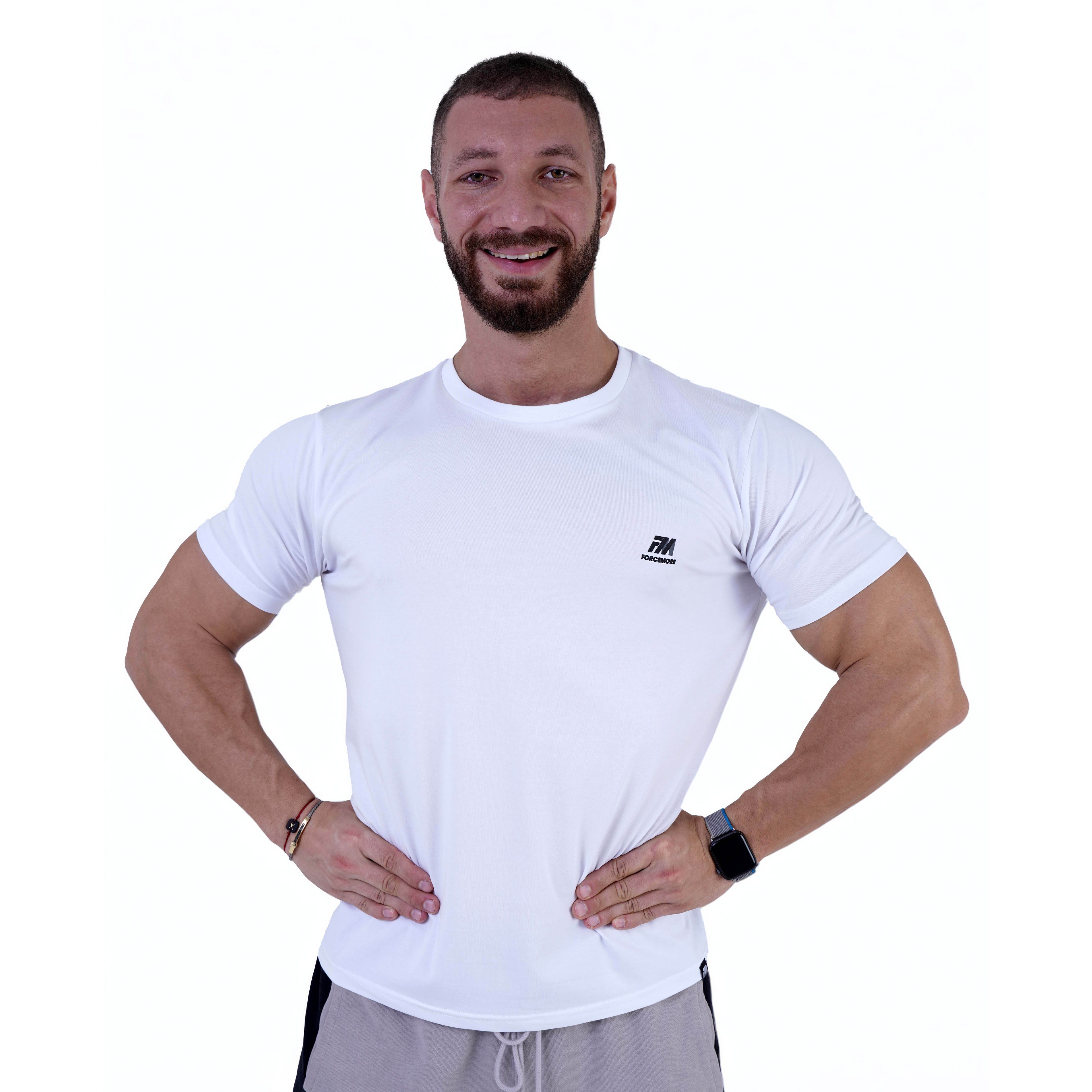 Forcemore Deadly Lift T-Shirt - White