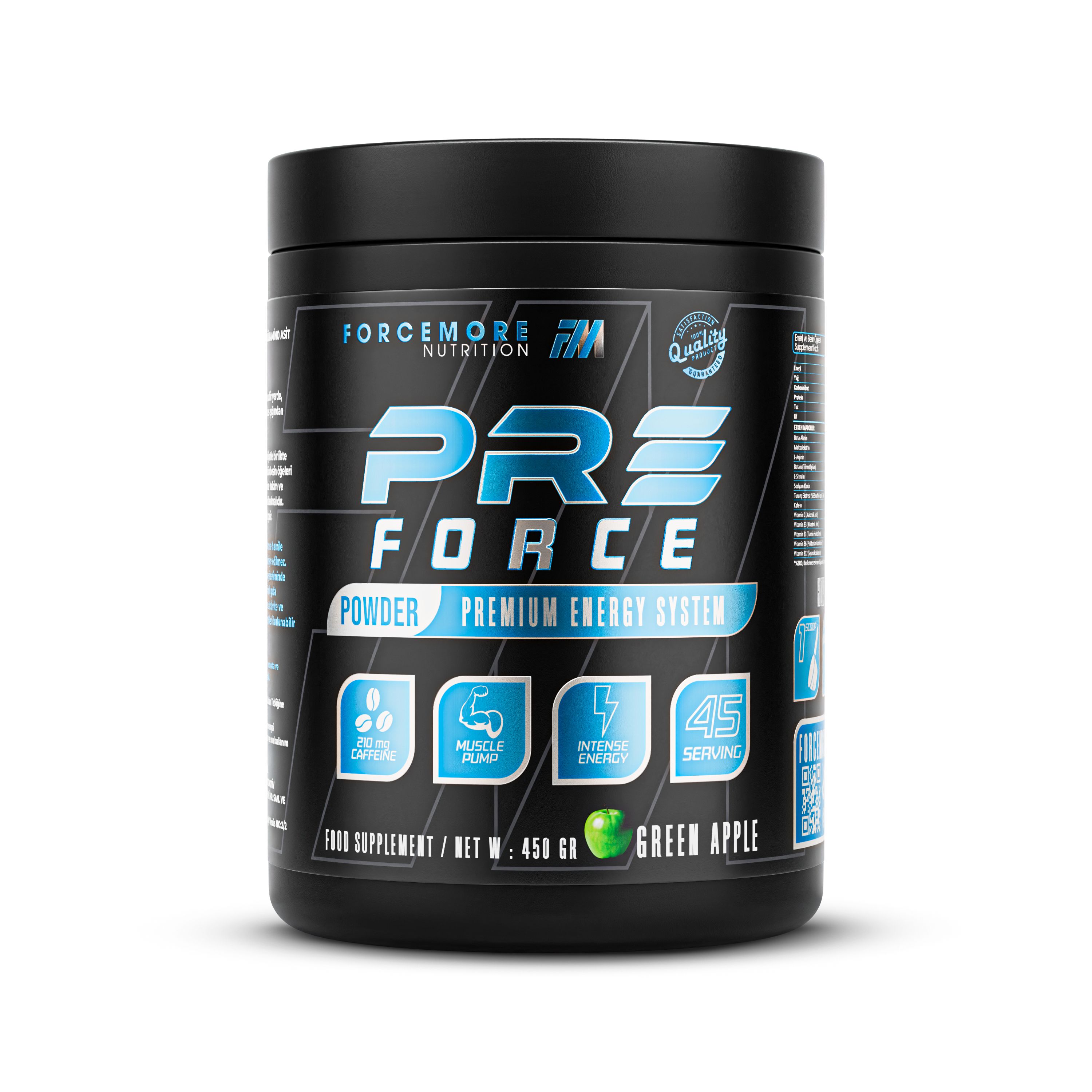 Forcemore Pre-Workout 450 Gr