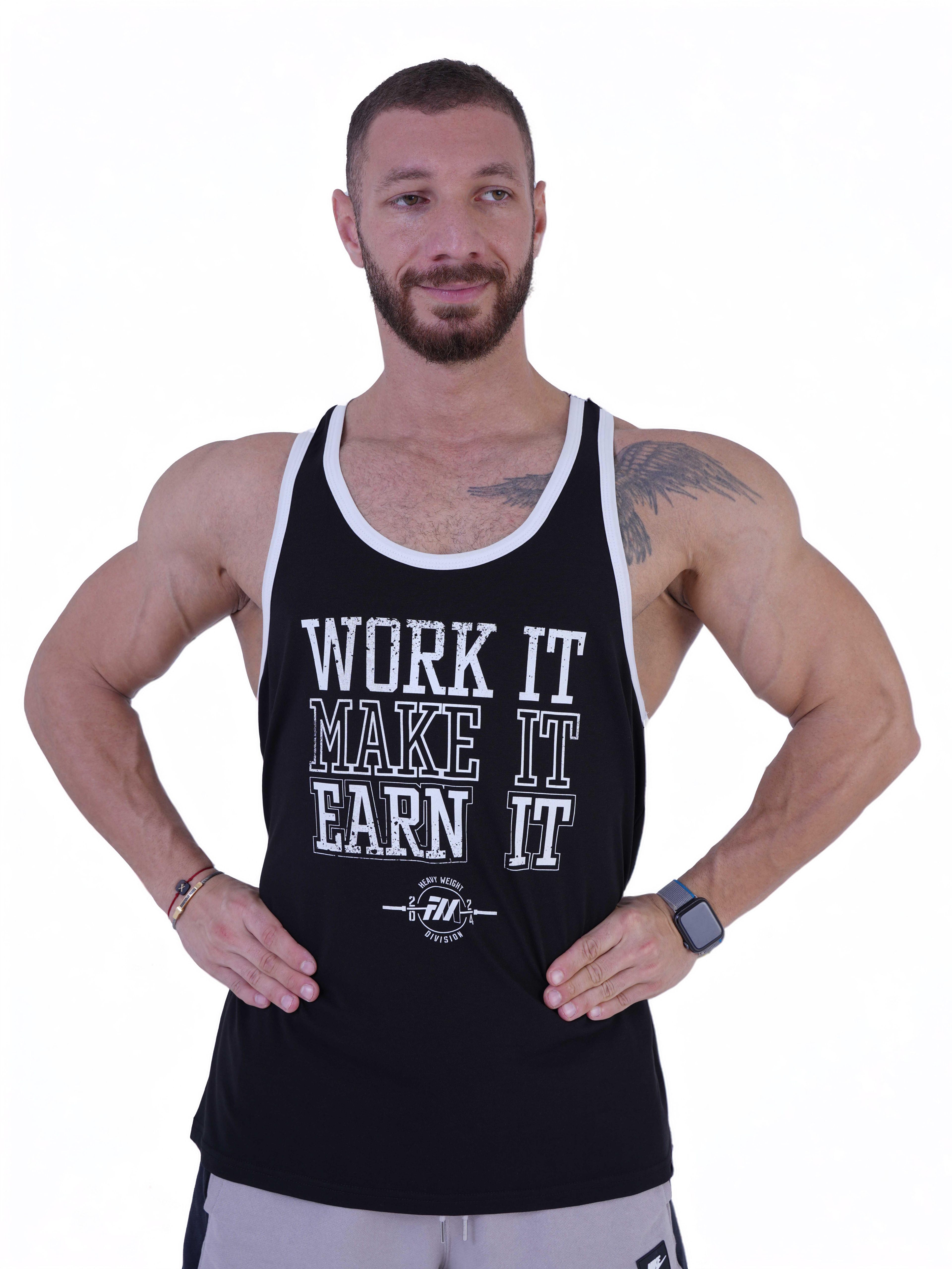 Forcemore Earn it Tank top - Black