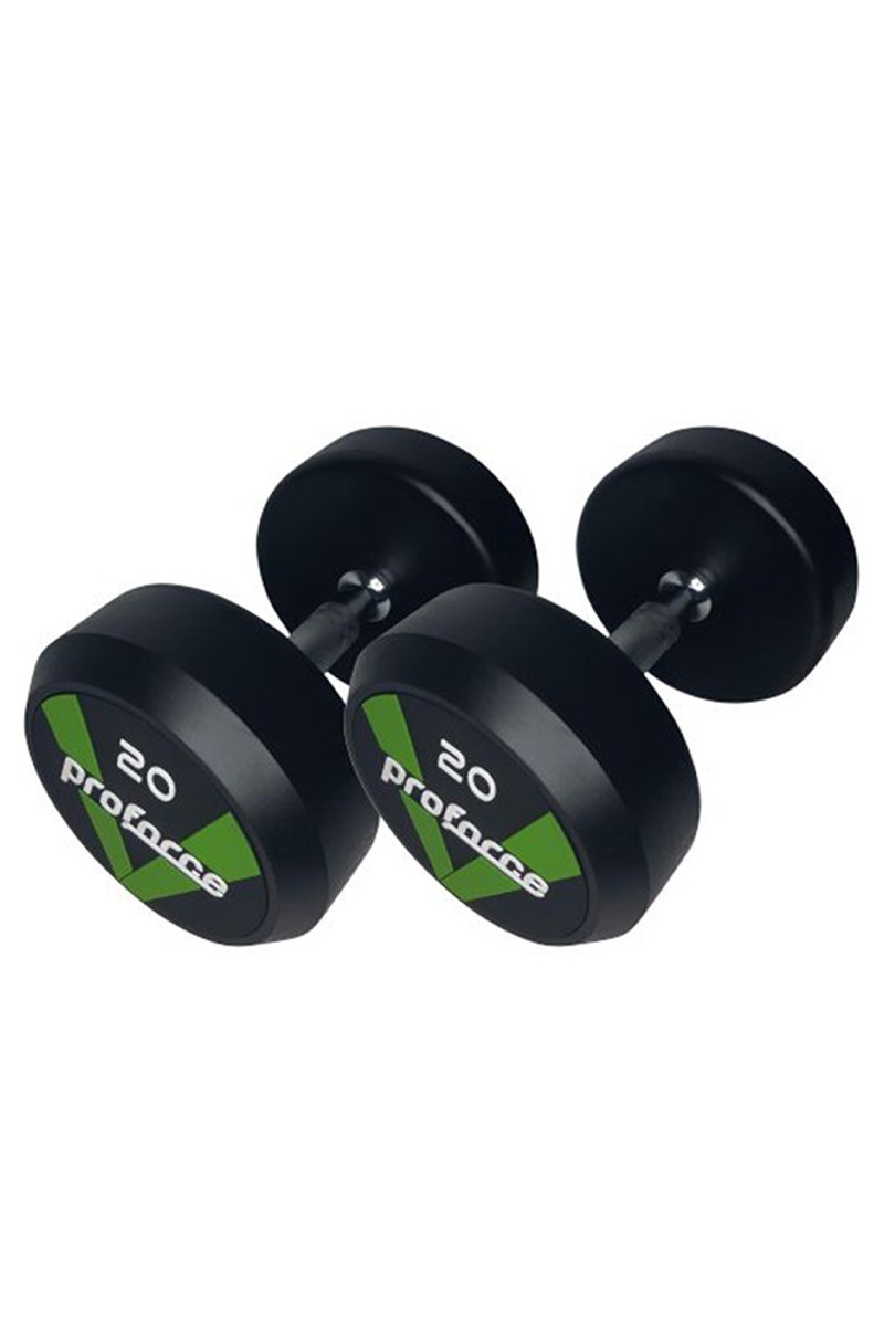OLİMPİK KAUÇUK KAPLI DUMBELL 20 KG