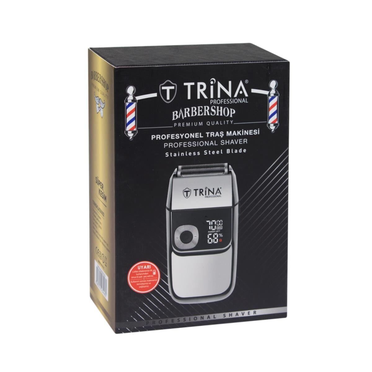 Trina Saç-Sakal Kesme Makinesi Silver Renk 002