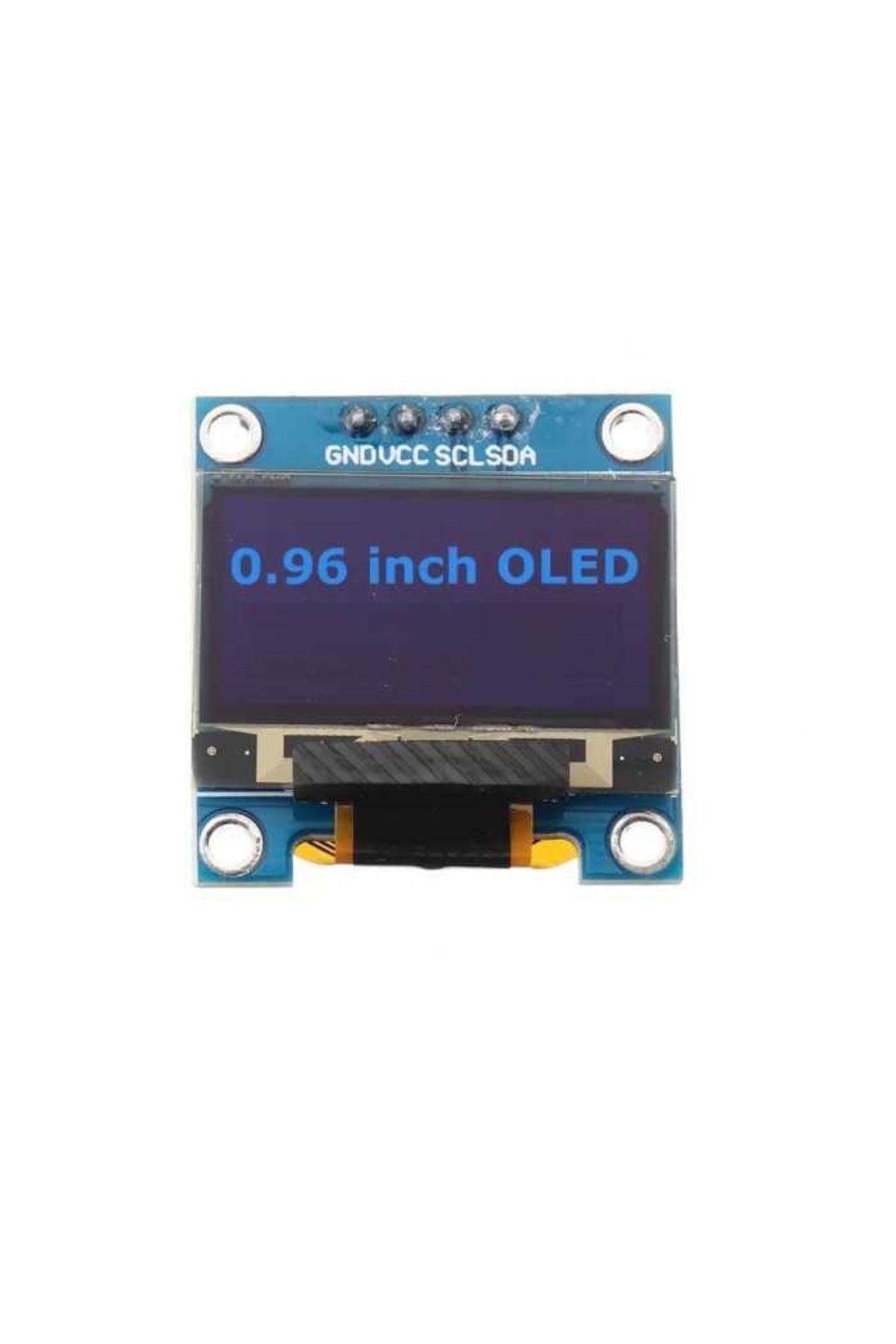 0.96 Inch 128x64 I2c Oled Display Ssd1306 Arduino Mavi - Sarı