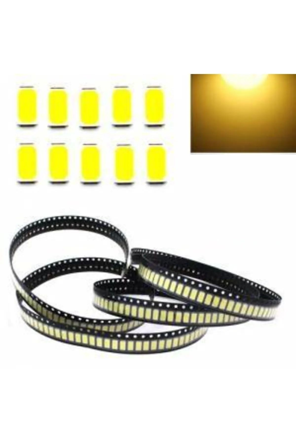 5730 Led Çip Gün Işığı Renk Smd Led
