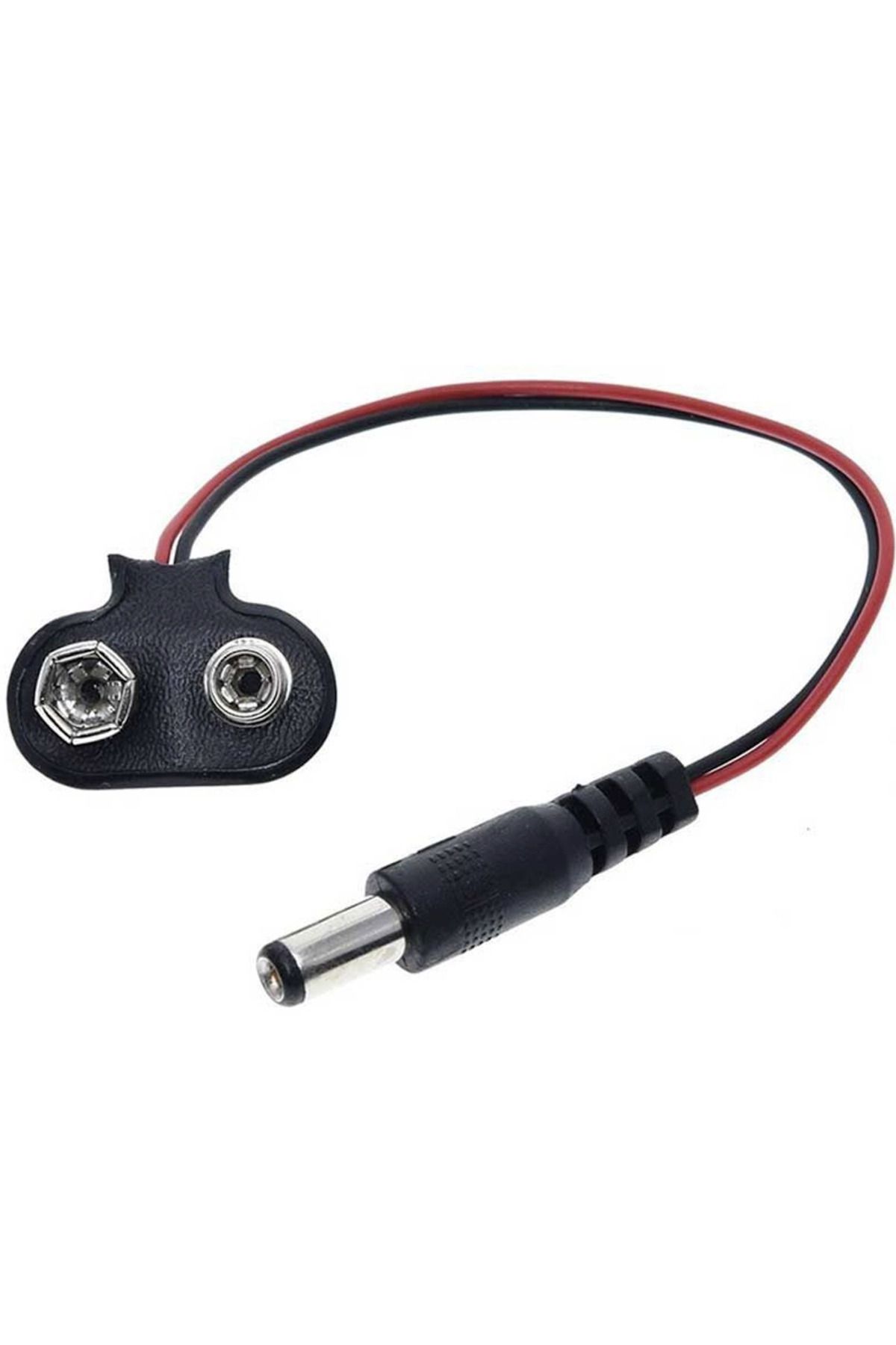 Arduino Uyumlu Jaklı 9v Pil Yuvası / 9 Volt Pil Başlığı / Jack Battery Connector